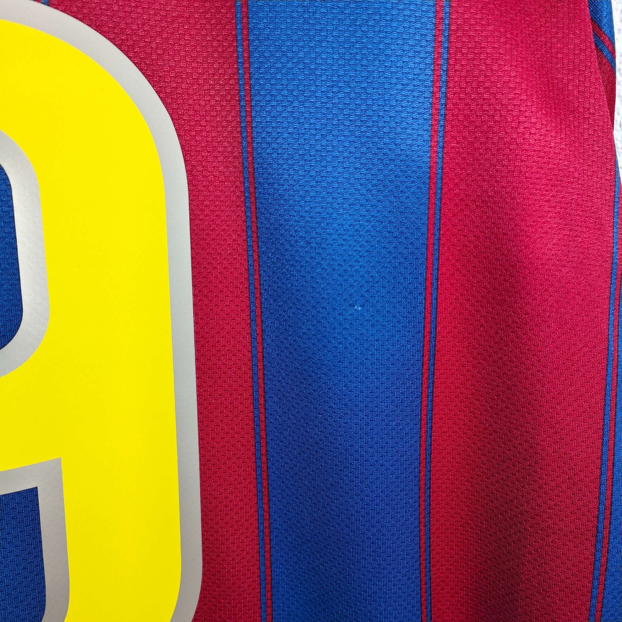 2009-10 FC Barcelona Home Shirt Ibrahimovic #9 - 8.5/10 - (S