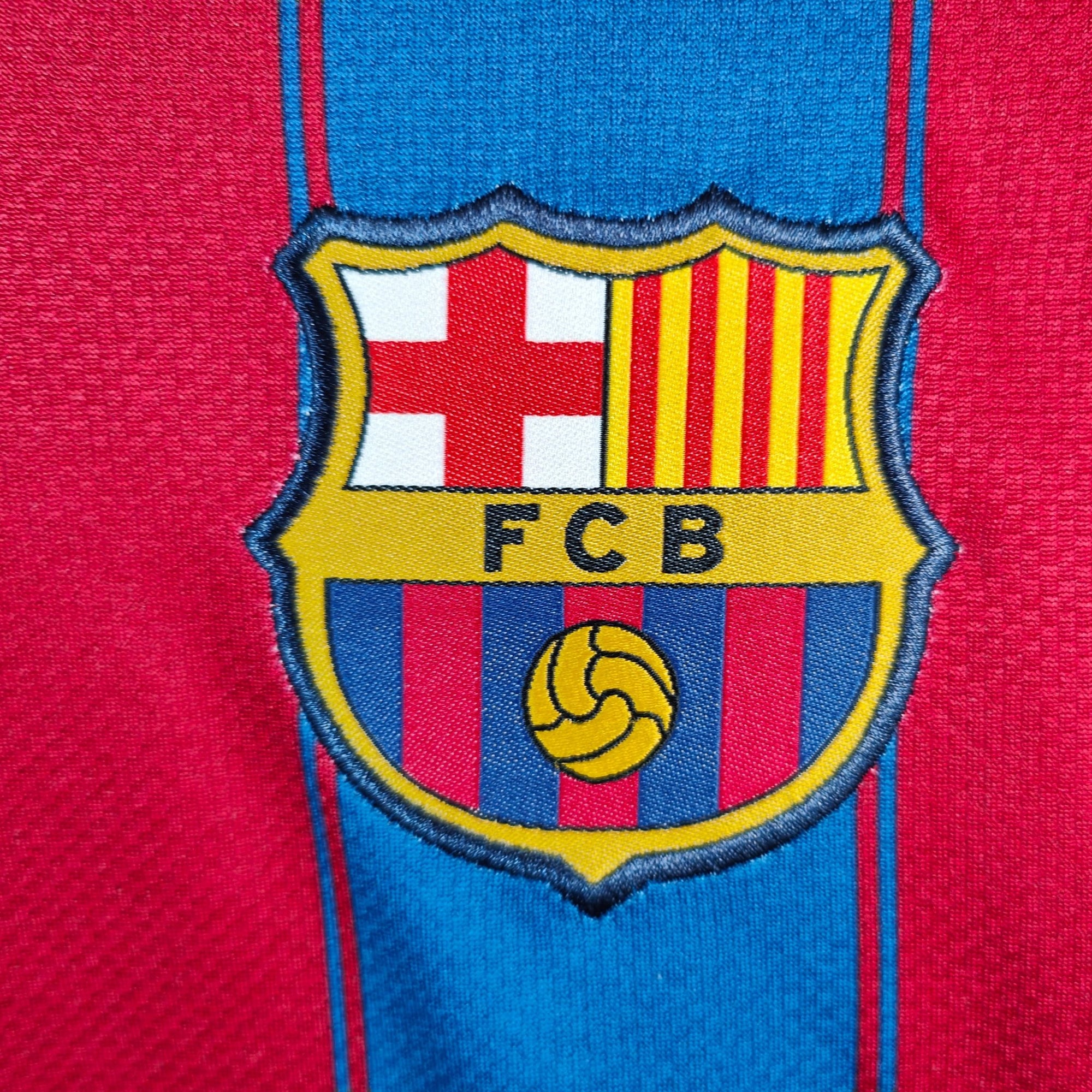 2009 - 10 FC Barcelona Home Shirt Ibrahimovic 9 - 8.5/10 - (XL) - Eternal Pitch