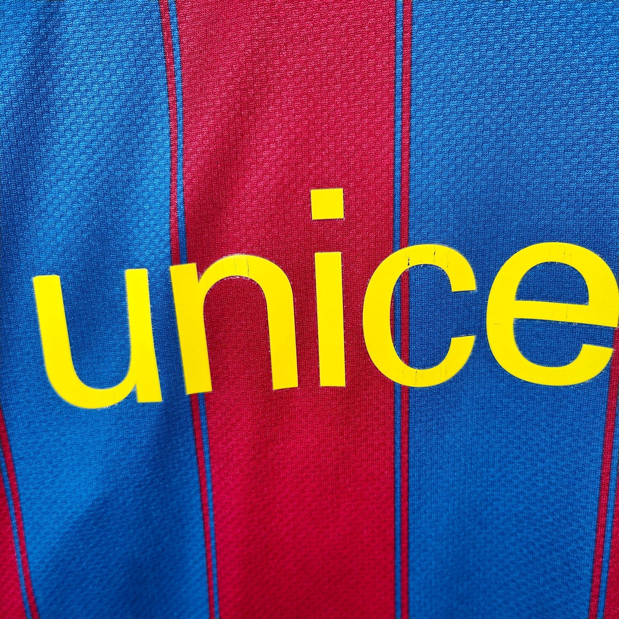 2009 - 10 FC Barcelona Home Shirt Ibrahimovic 9 - 8.5/10 - (XL) - Eternal Pitch