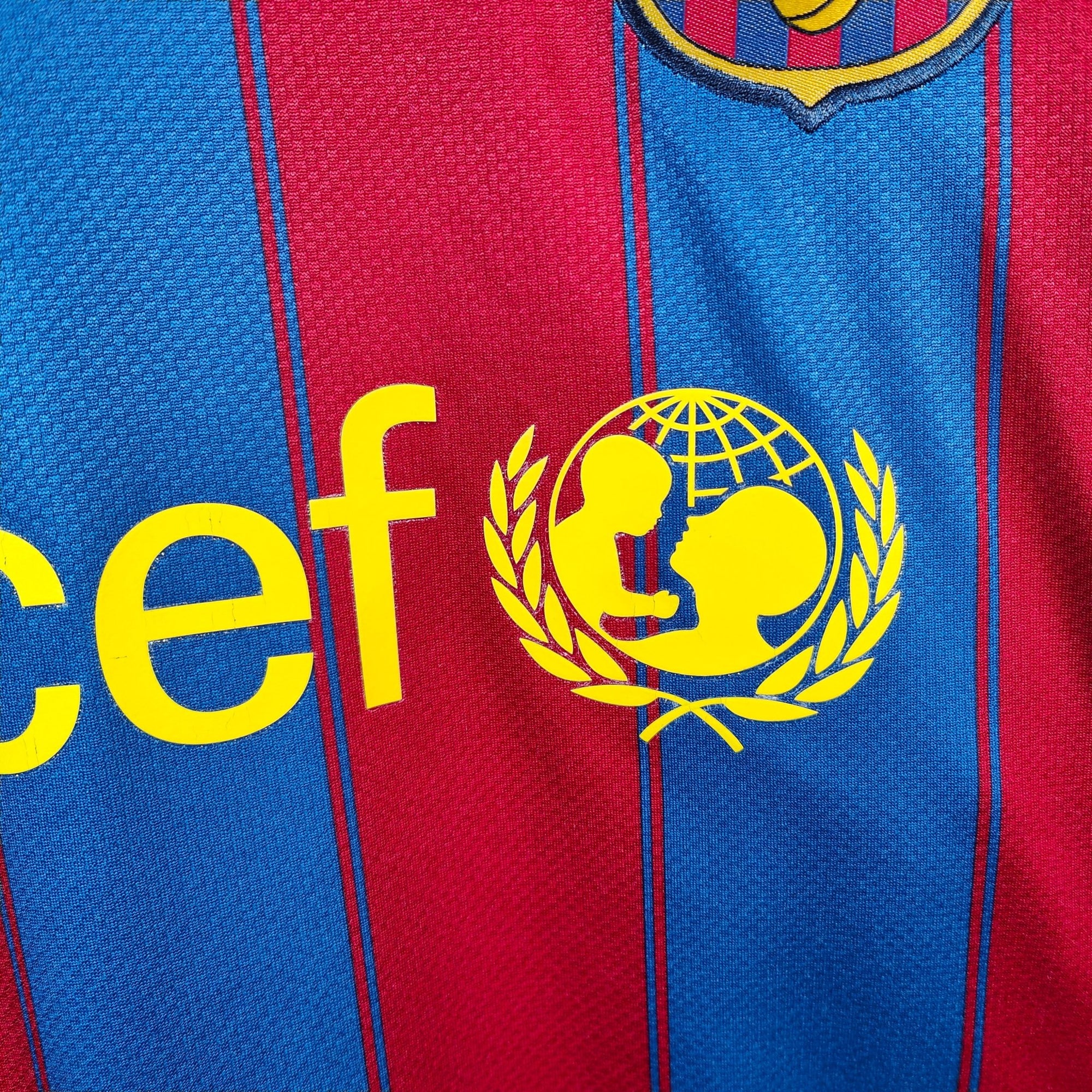 2009 - 10 FC Barcelona Home Shirt Ibrahimovic 9 - 8.5/10 - (XL) - Eternal Pitch