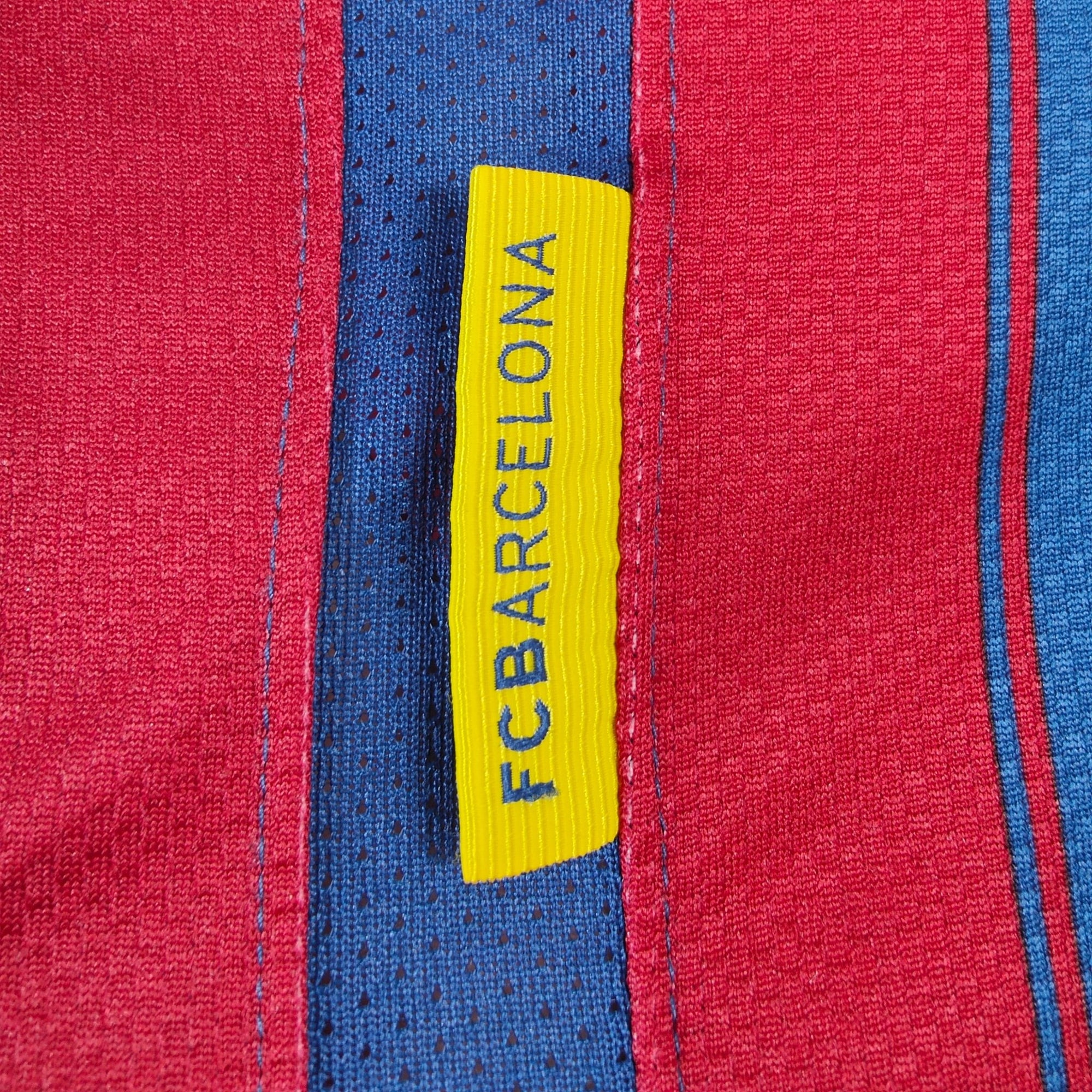 2009 - 10 FC Barcelona Home Shirt Ibrahimovic 9 - 8.5/10 - (XL) - Eternal Pitch
