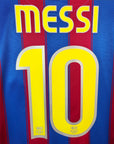 2009 - 10 FC Barcelona Home Shirt Messi 10 - 8.5/10 - (L) - Eternal Pitch