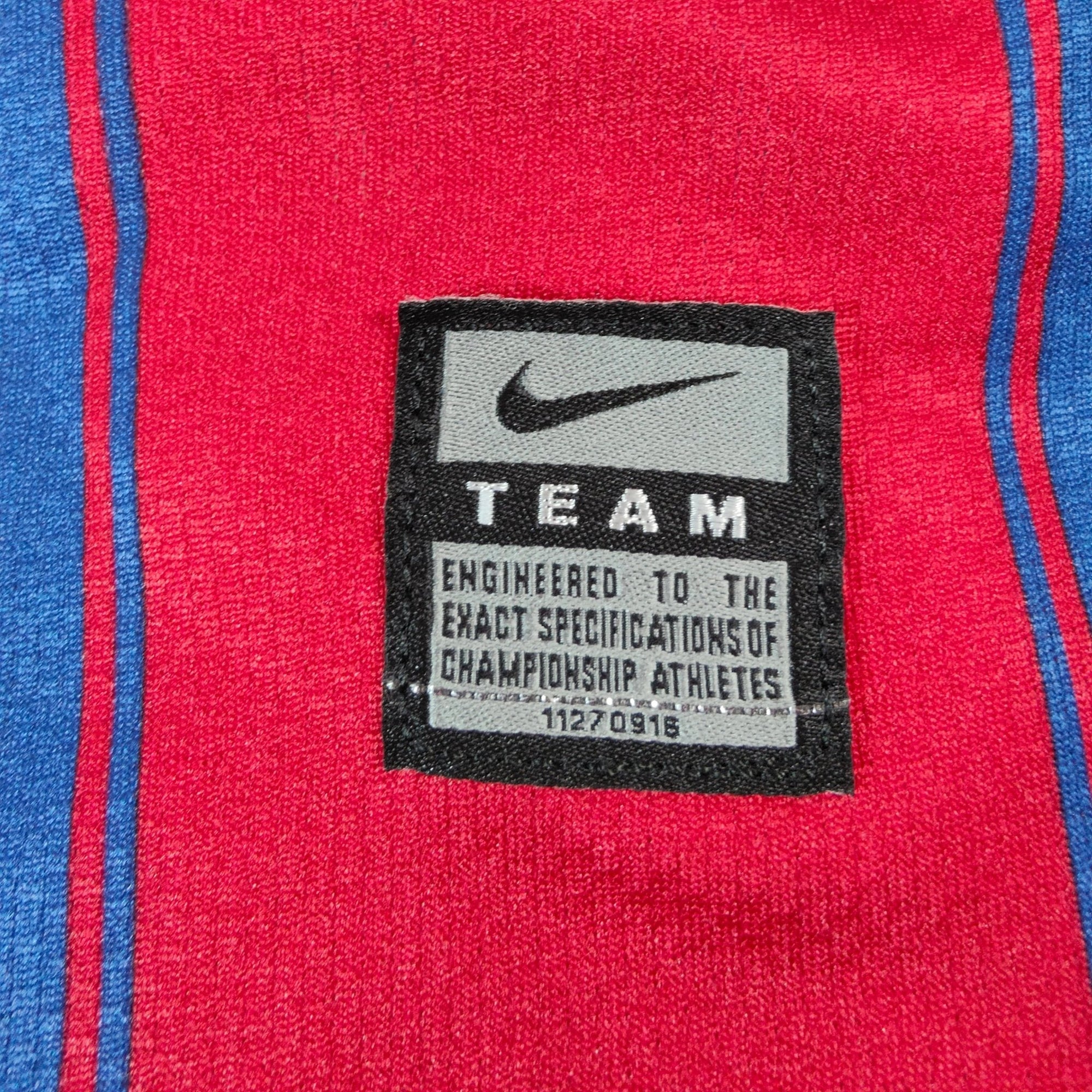 2009 - 10 FC Barcelona Home Shirt Xavi 6 - 9.5/10 - (M) - Eternal Pitch