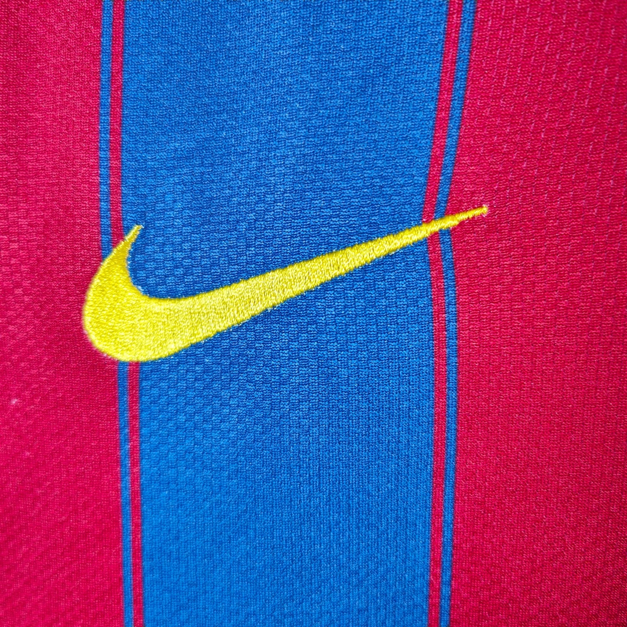 2009 - 10 FC Barcelona Home Shirt Xavi 6 - 9.5/10 - (M) - Eternal Pitch