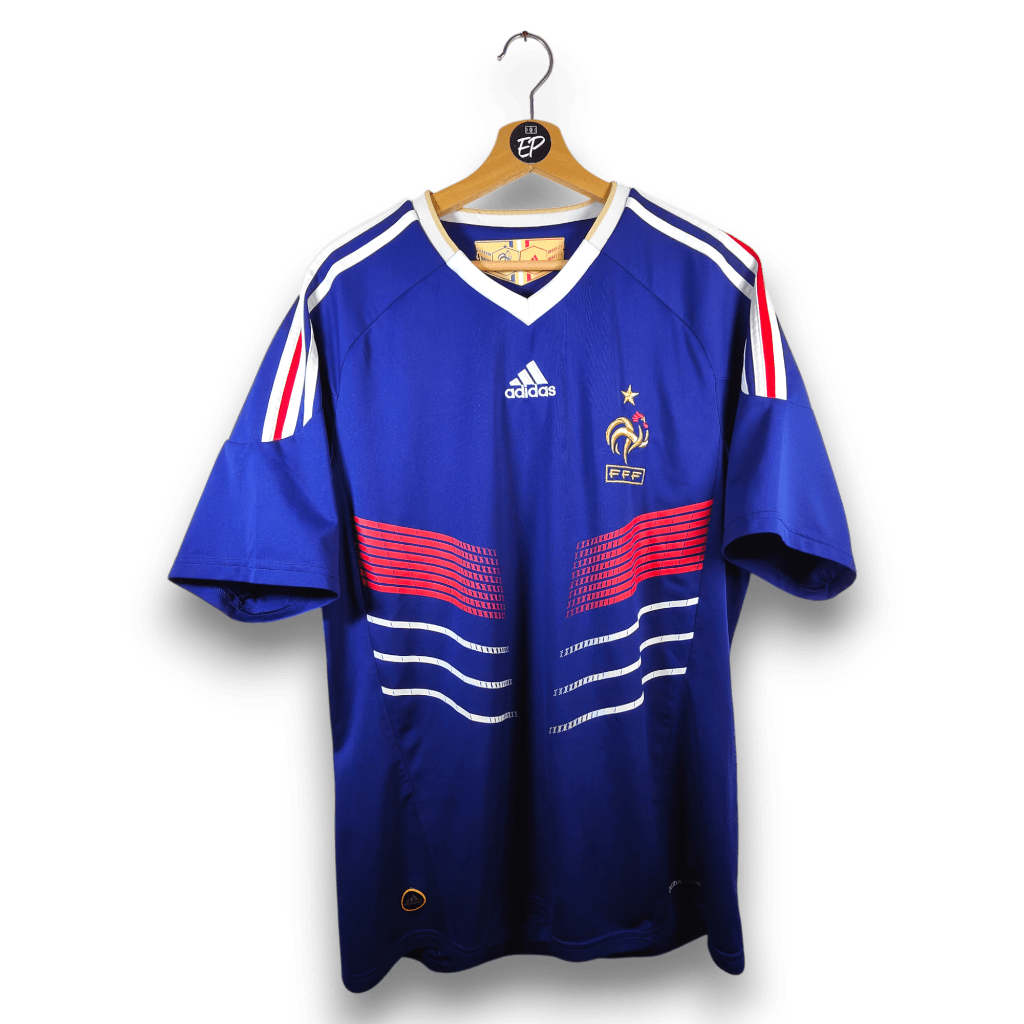 2009 - 10 France Home Shirt - 8.5/10 - (L) - Eternal Pitch