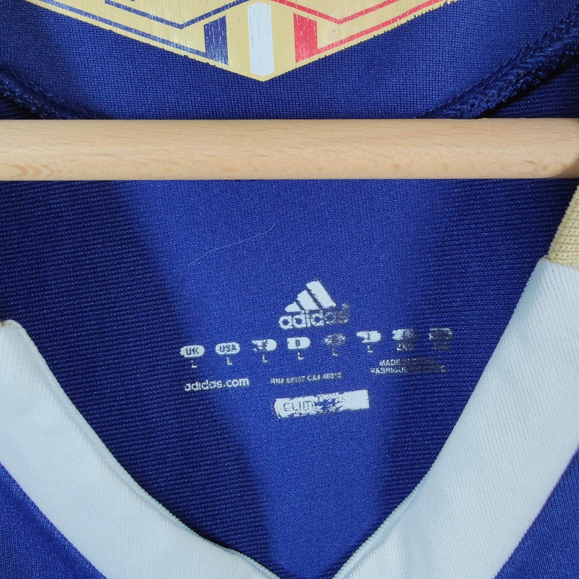 2009 - 10 France Home Shirt - 8.5/10 - (L) - Eternal Pitch