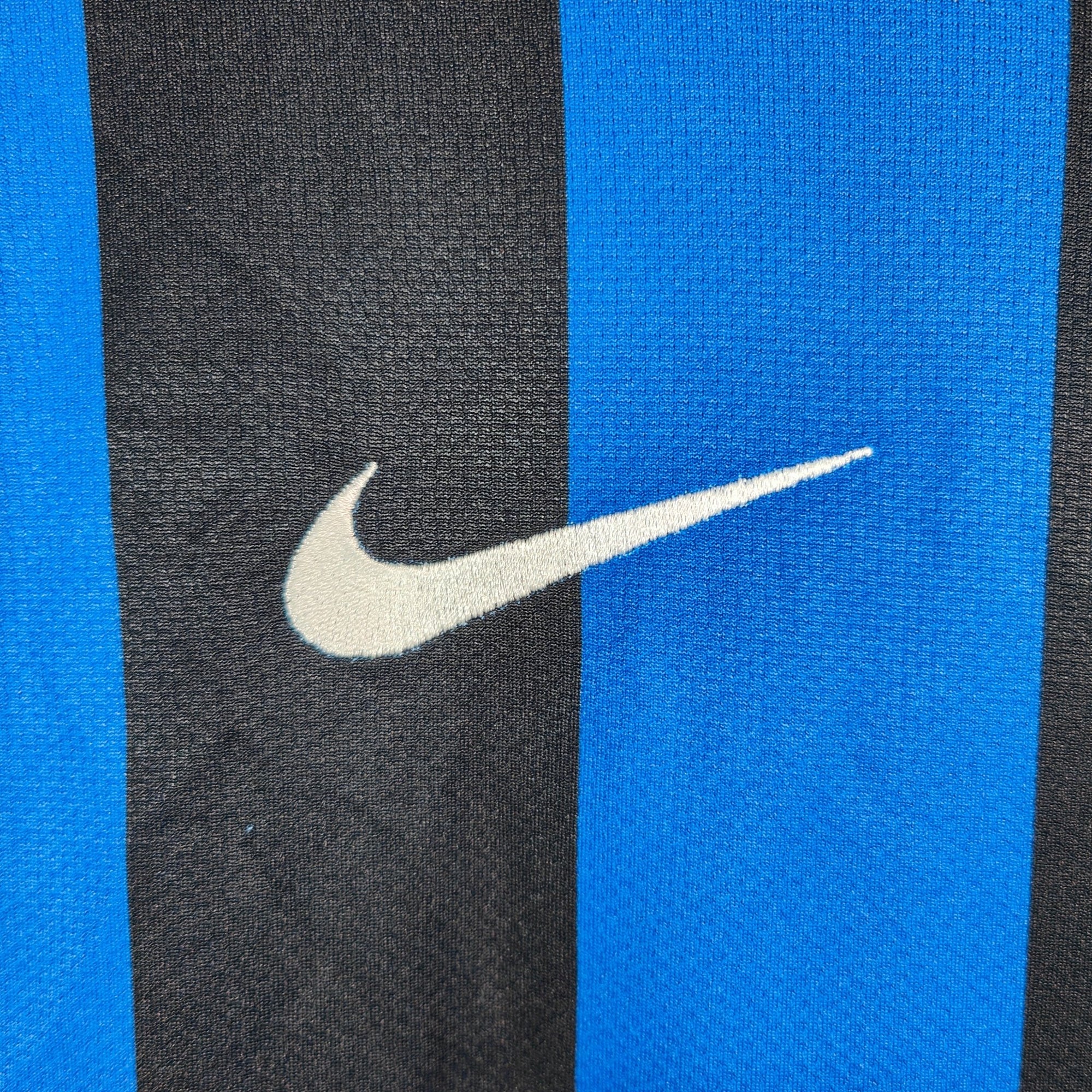 2009 - 10 Inter Milan Home Shirt Eto&#39;o 9 - 9/10 - (L) - Eternal Pitch