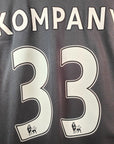 2009 - 10 Manchester City Away Shirt Kompany 33 - 9.5/10 - (L) - Eternal Pitch