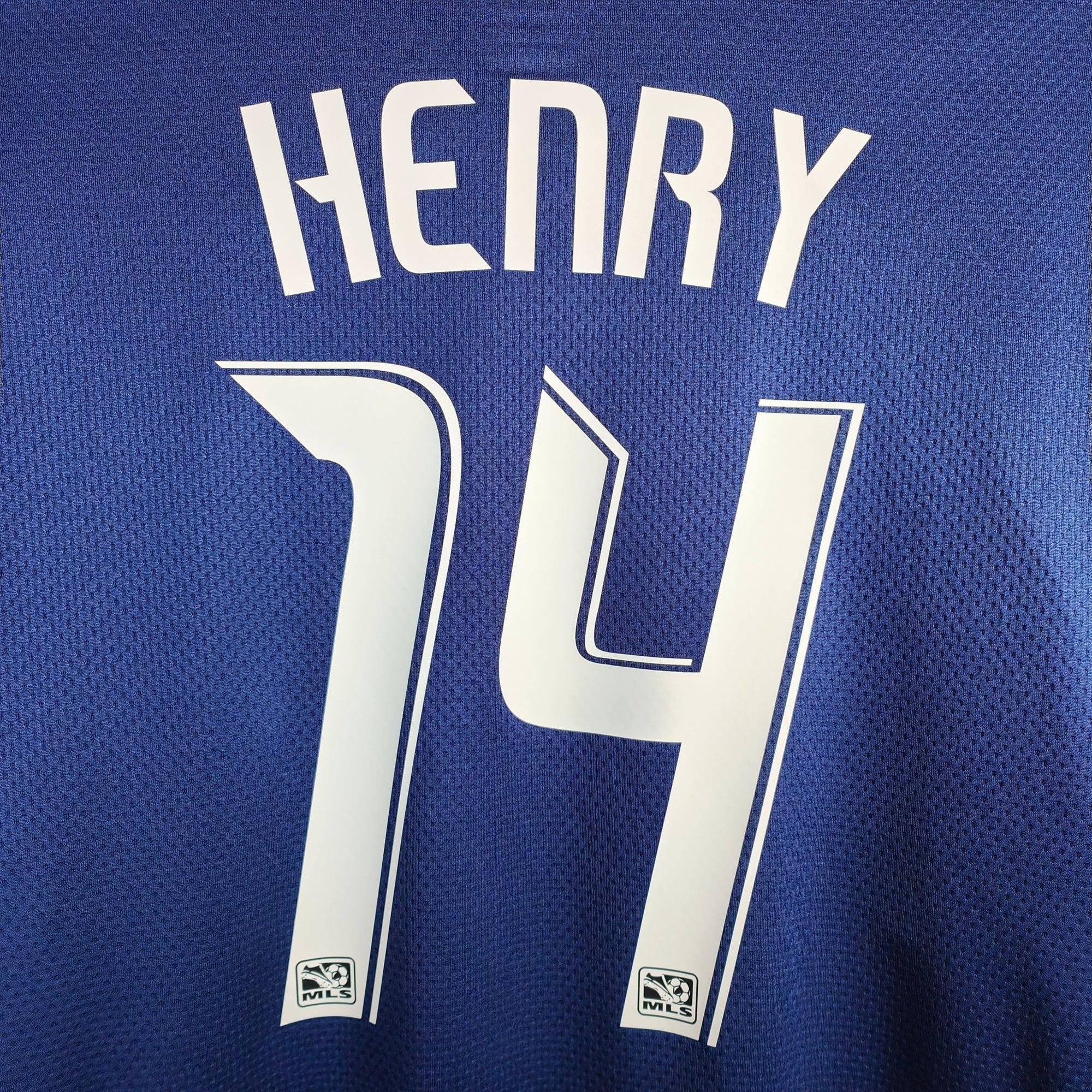 2009 - 10 New York Red Bulls Away Shirt Henry 14 - 9.5/10 - (L) - Eternal Pitch