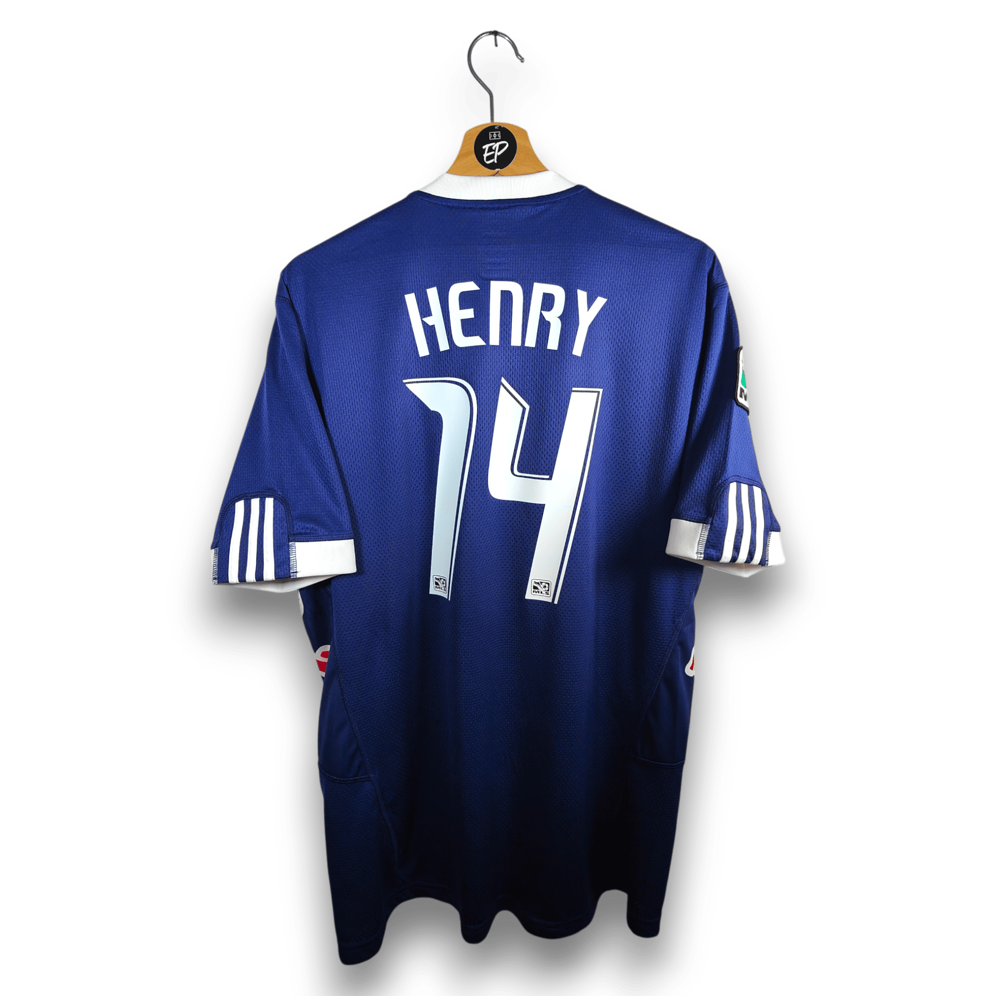 2009 - 10 New York Red Bulls Away Shirt Henry 14 - 9.5/10 - (L) - Eternal Pitch