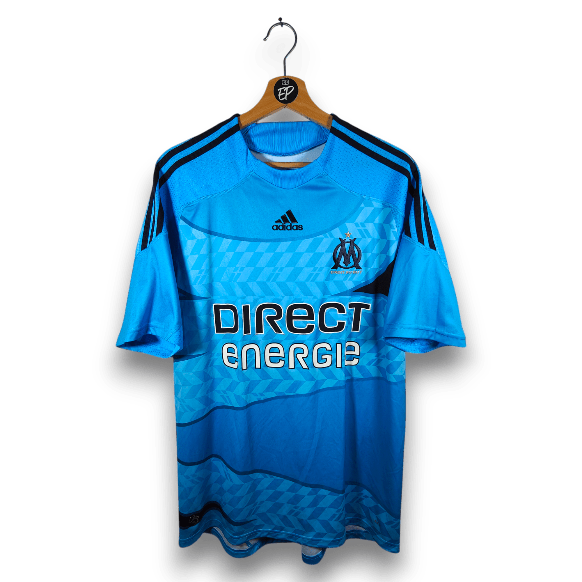 2009 - 10 Olympique Marseille Away Shirt - 9/10 - (L) - Eternal Pitch