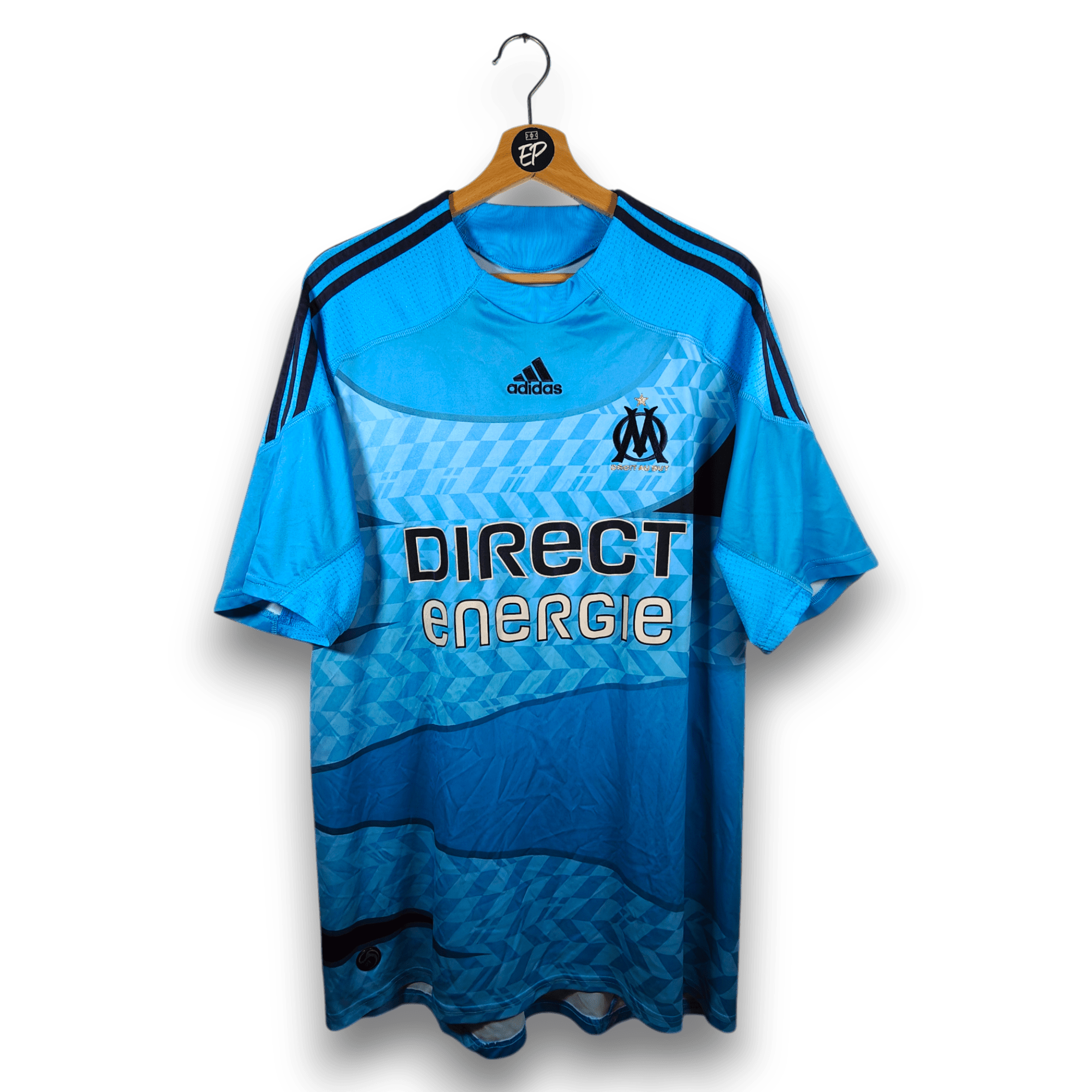 2009 - 10 Olympique Marseille Away Shirt - 9/10 - (XL) - Eternal Pitch