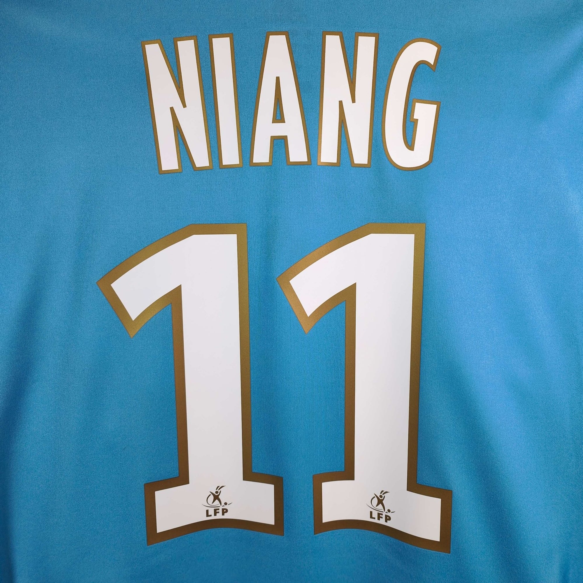 2009 - 10 Olympique Marseille Away Shirt Niang 11 - 8.5/10 - (M) - Eternal Pitch