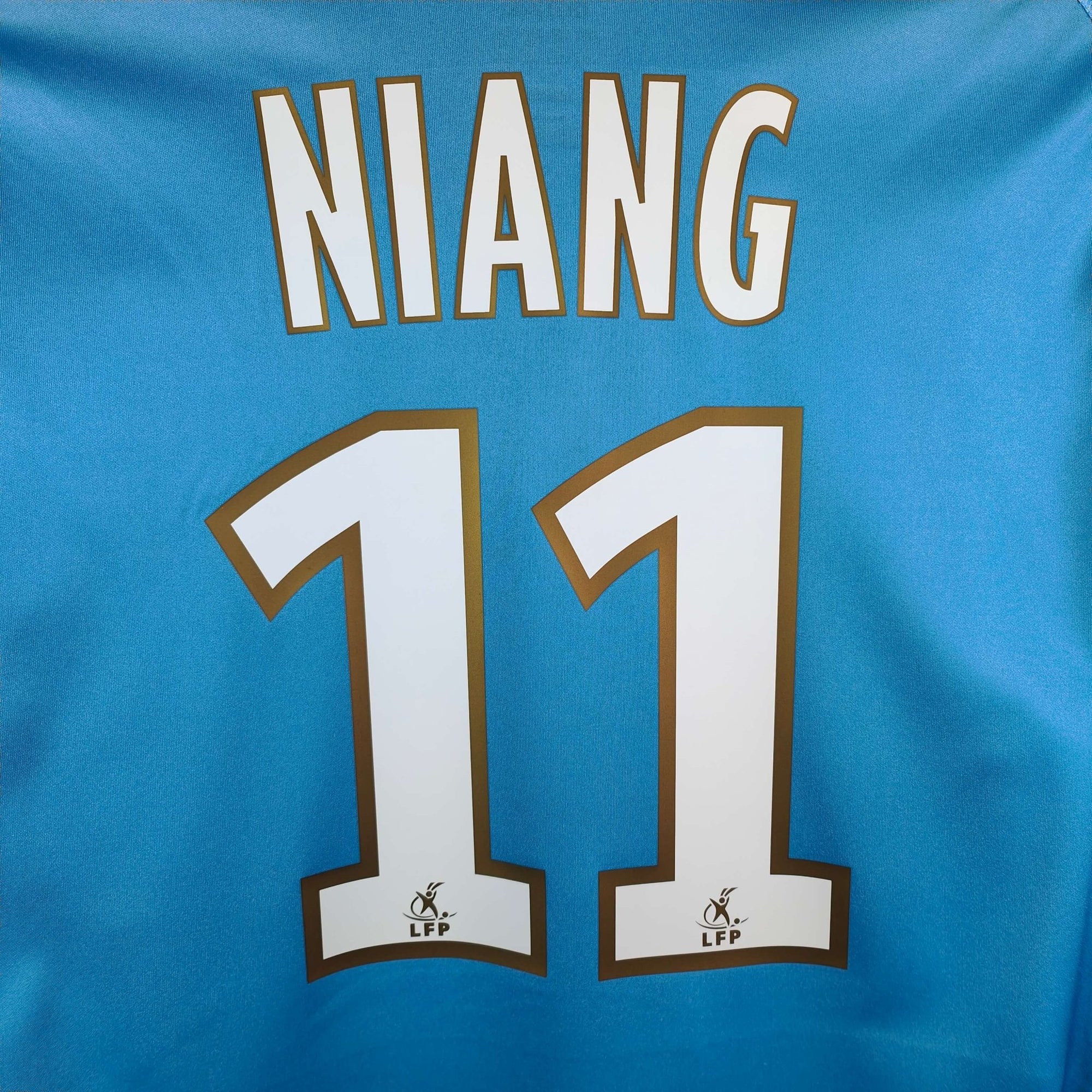 2009 - 10 Olympique Marseille Away Shirt Niang 11 - 9.5/10 - (M) - Eternal Pitch