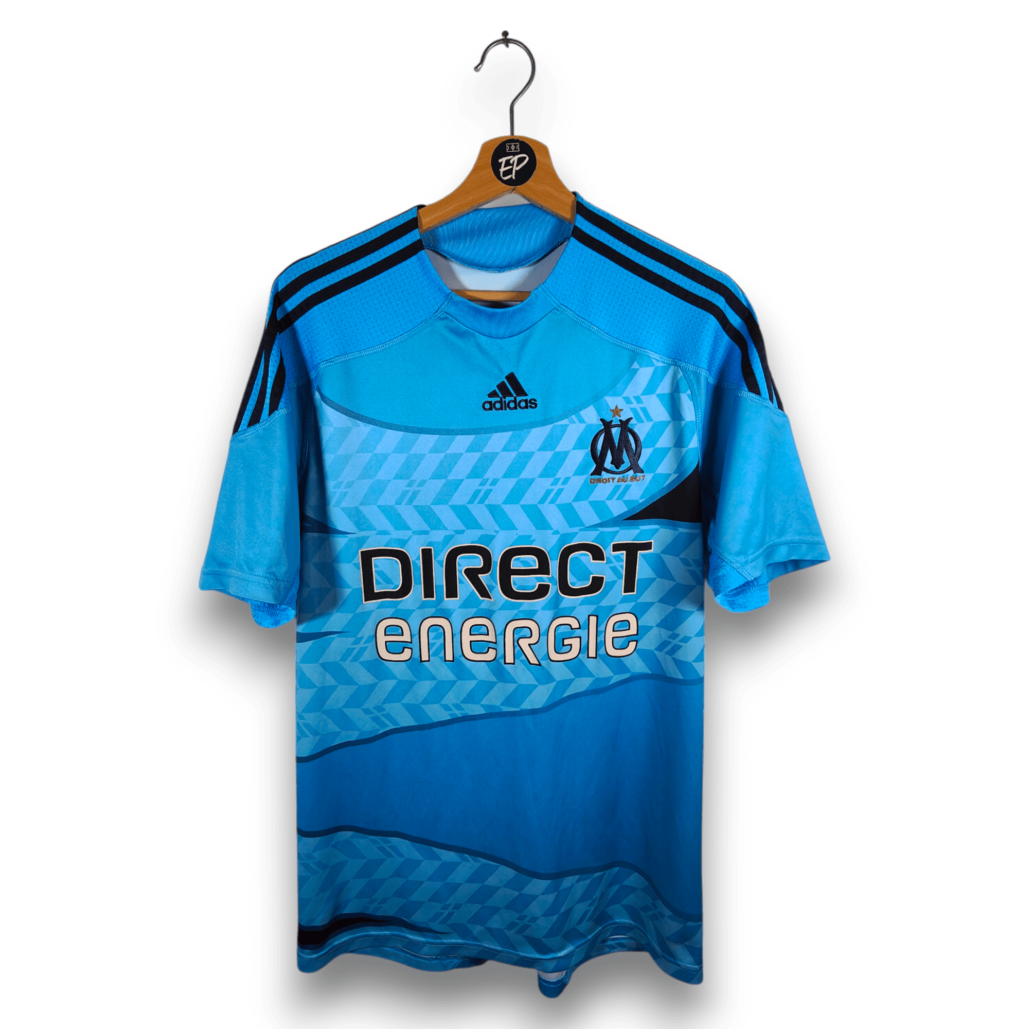 2009 - 10 Olympique Marseille Shirt - 8/10 - (M) - Eternal Pitch