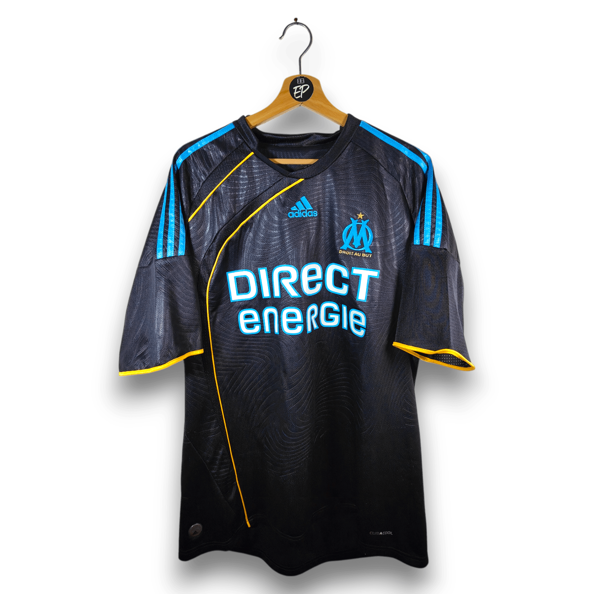2009 - 10 Olympique Marseille Third Shirt - 8/10 - (XL) - Eternal Pitch