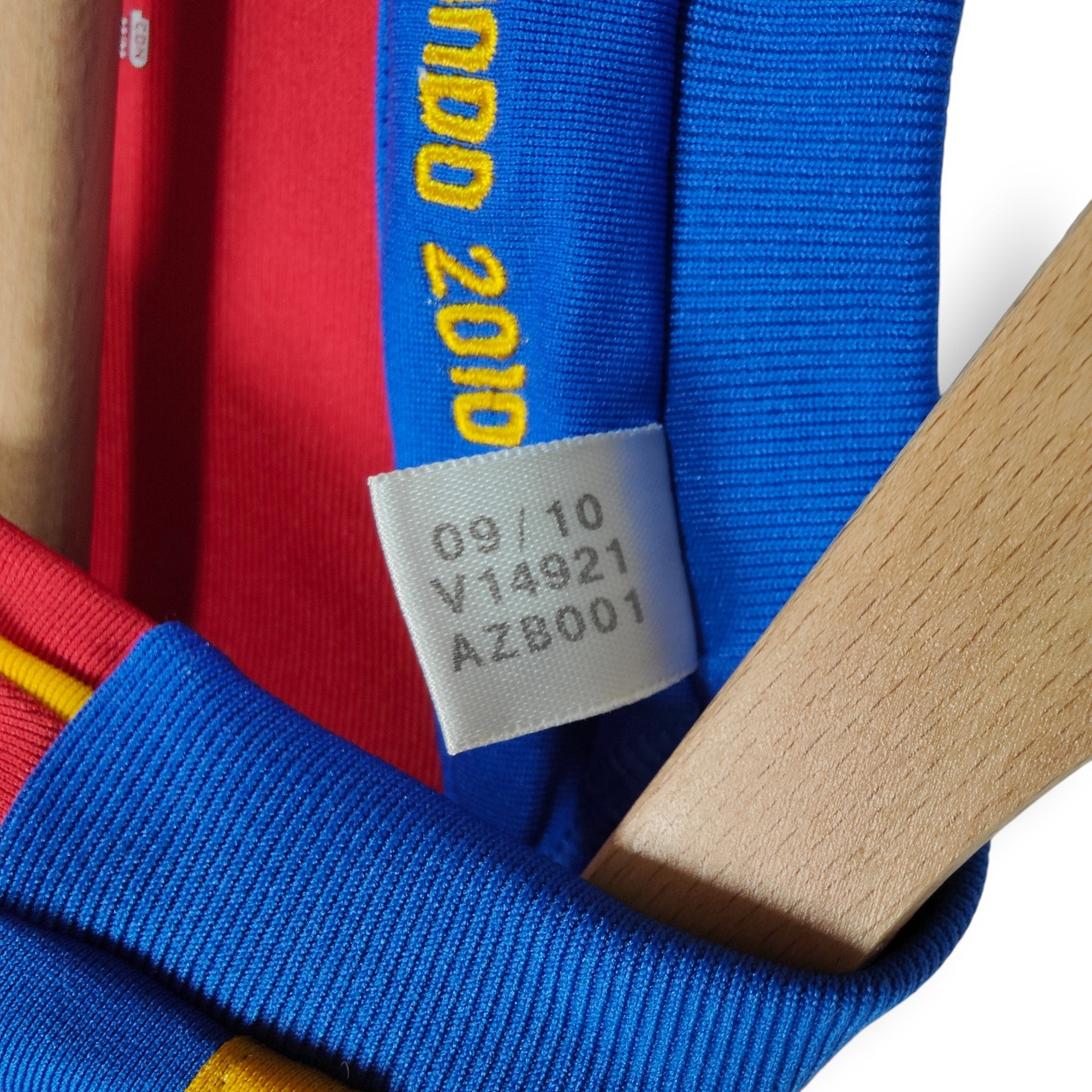 2009 - 10 Spain Home Shirt Villa 7 (M) - Eternal Pitch