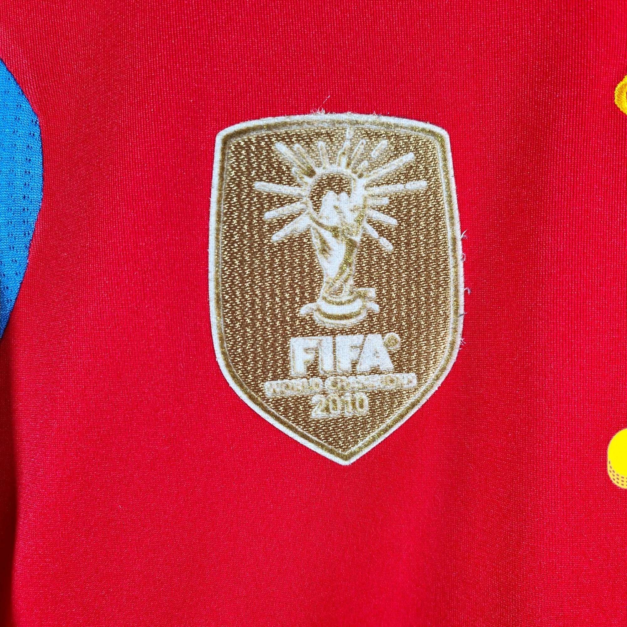 2009 - 10 Spain Home Shirt Villa 7 (M) - Eternal Pitch