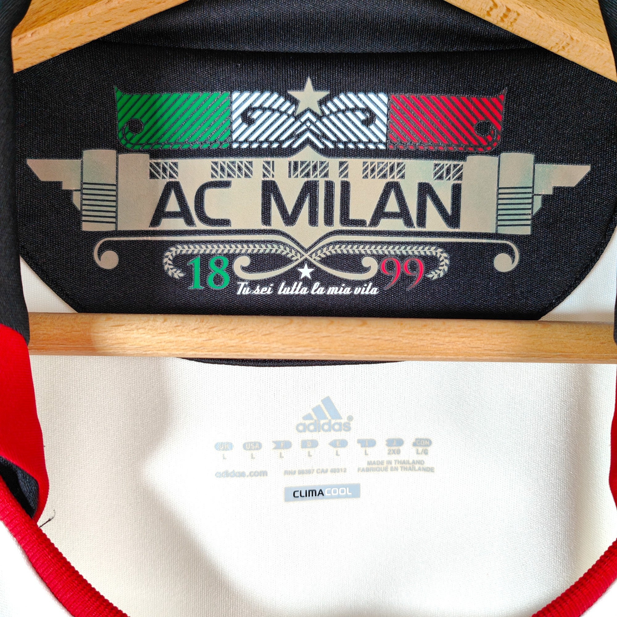 2010 - 11 AC Milan Away Shirt - 9/10 - (L) - Eternal Pitch