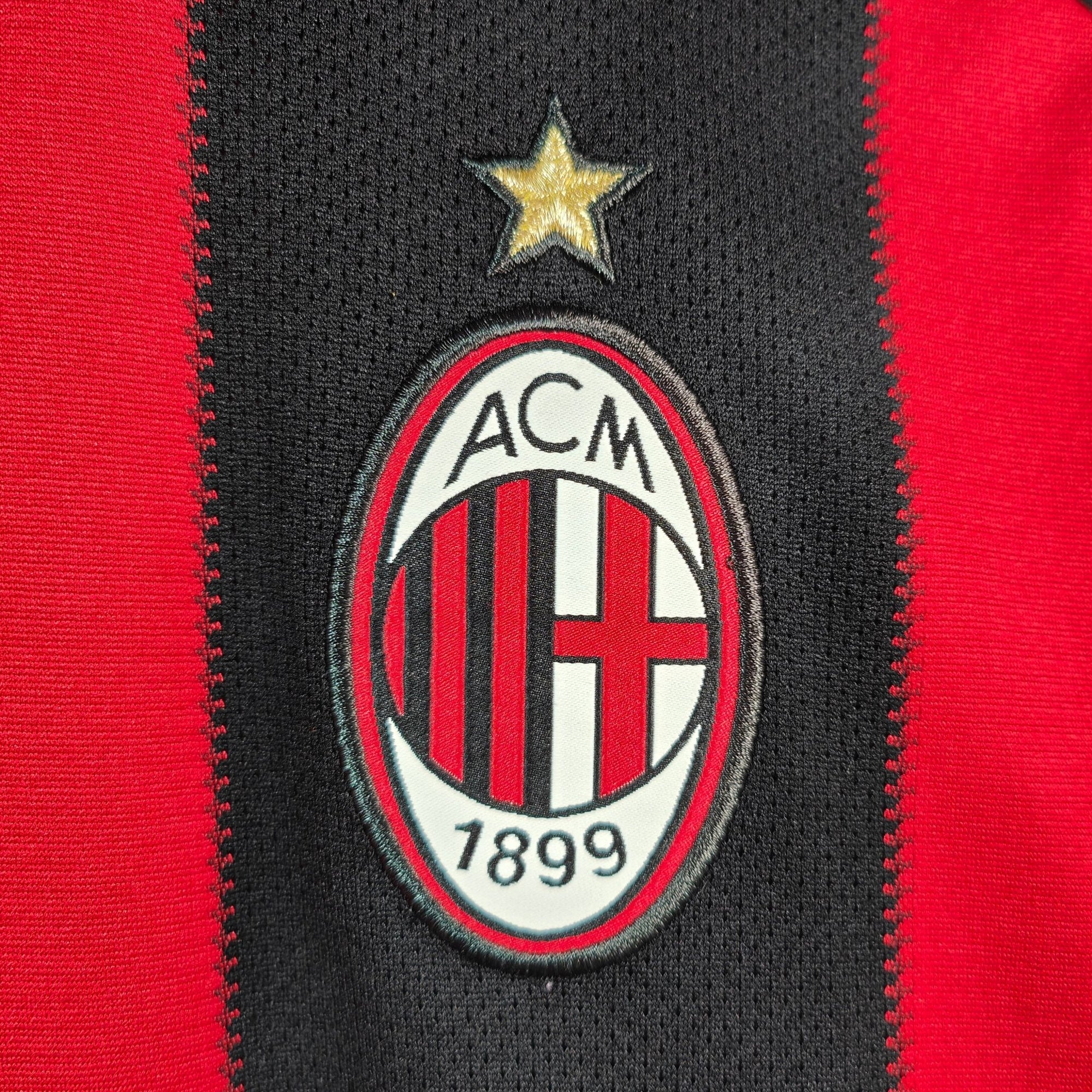 2010 - 11 AC Milan Home Shirt - 9/10 - (M) - Eternal Pitch