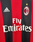 2010 - 11 AC Milan Home Shirt - 9/10 - (M) - Eternal Pitch
