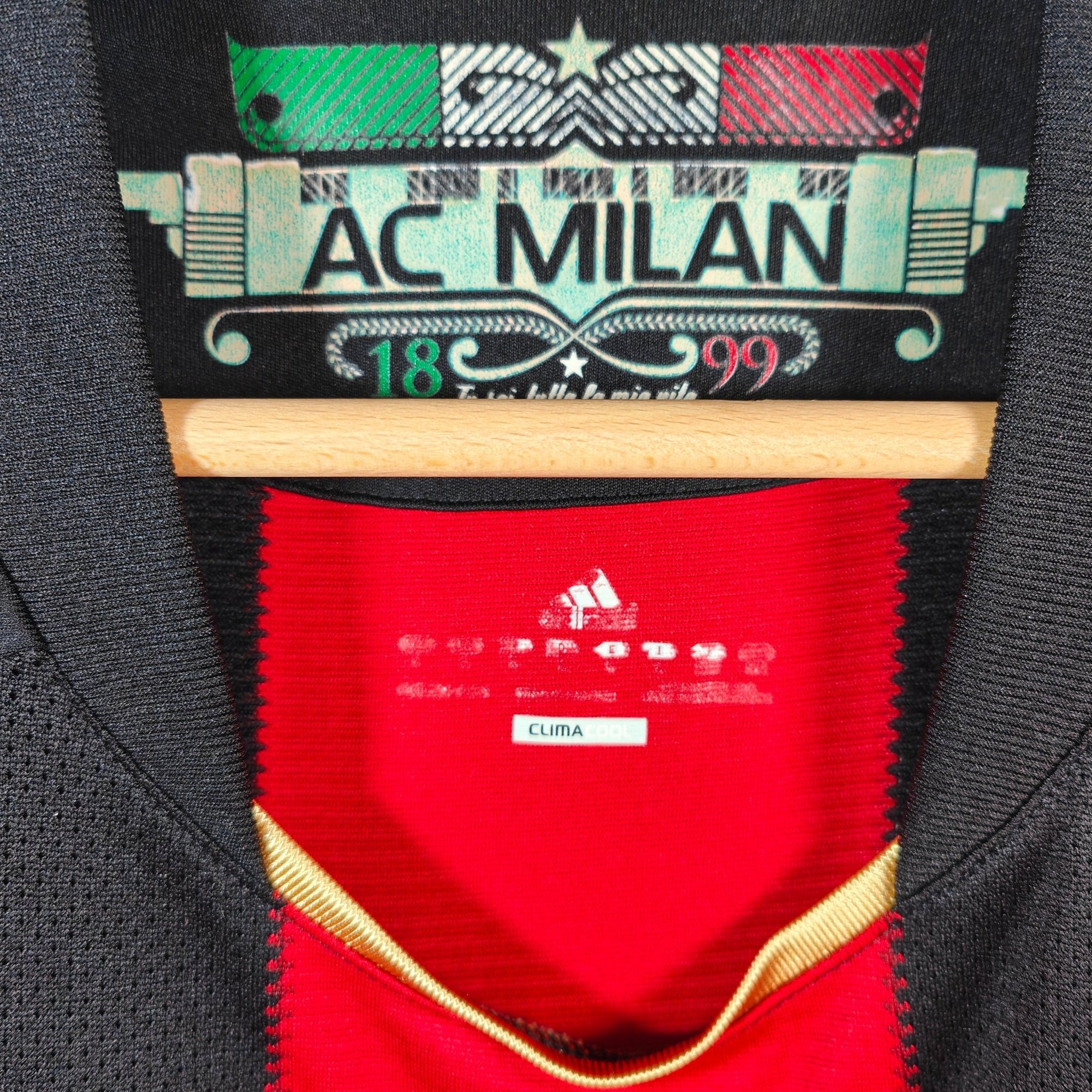 2010 - 11 AC Milan Home Shirt - 9/10 - (M) - Eternal Pitch