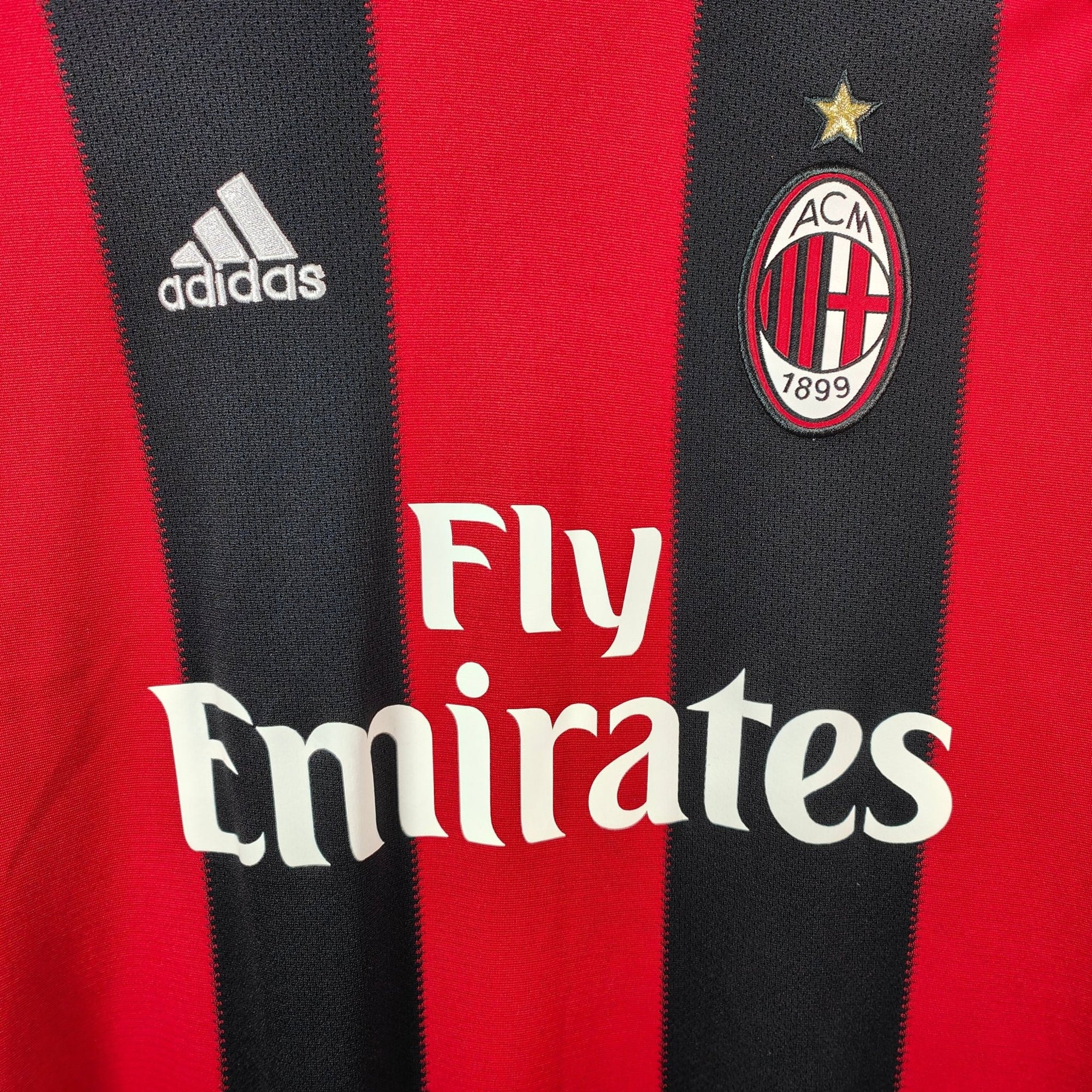 2010 - 11 AC Milan Home Shirt Ibrahimovic 11 - 9.5/10 - (L) - Eternal Pitch