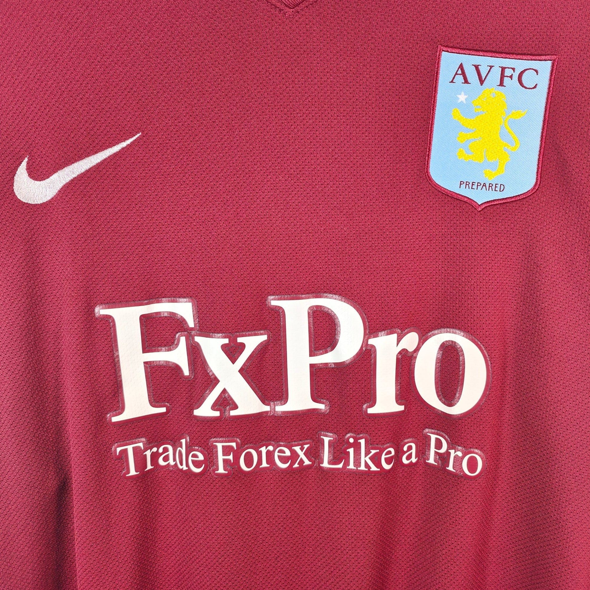 2010 - 11 Aston Villa Home Shirt Pires 8 - 8/10 - (XL) - Eternal Pitch