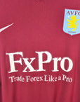 2010 - 11 Aston Villa Home Shirt Pires 8 - 8/10 - (XL) - Eternal Pitch
