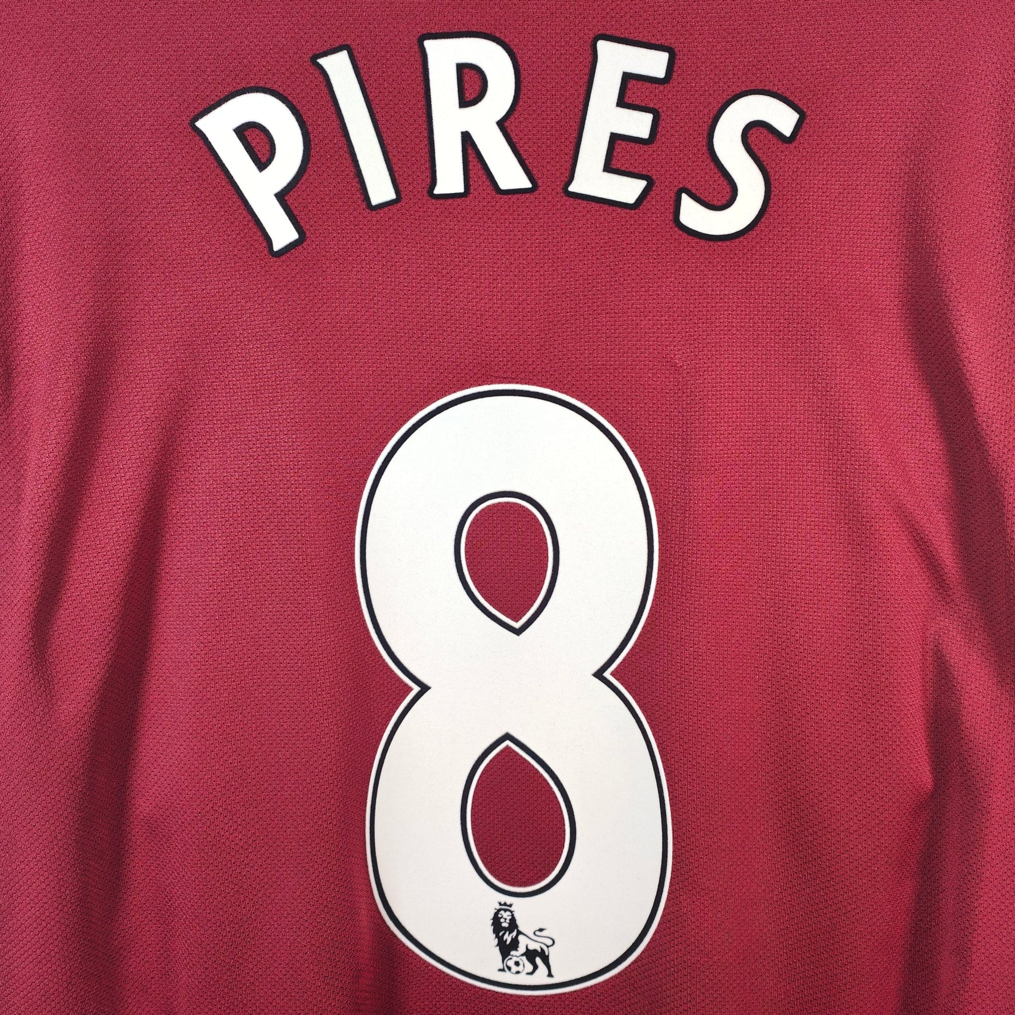 2010 - 11 Aston Villa Home Shirt Pires 8 - 8/10 - (XL) - Eternal Pitch