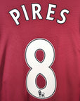 2010 - 11 Aston Villa Home Shirt Pires 8 - 8/10 - (XL) - Eternal Pitch