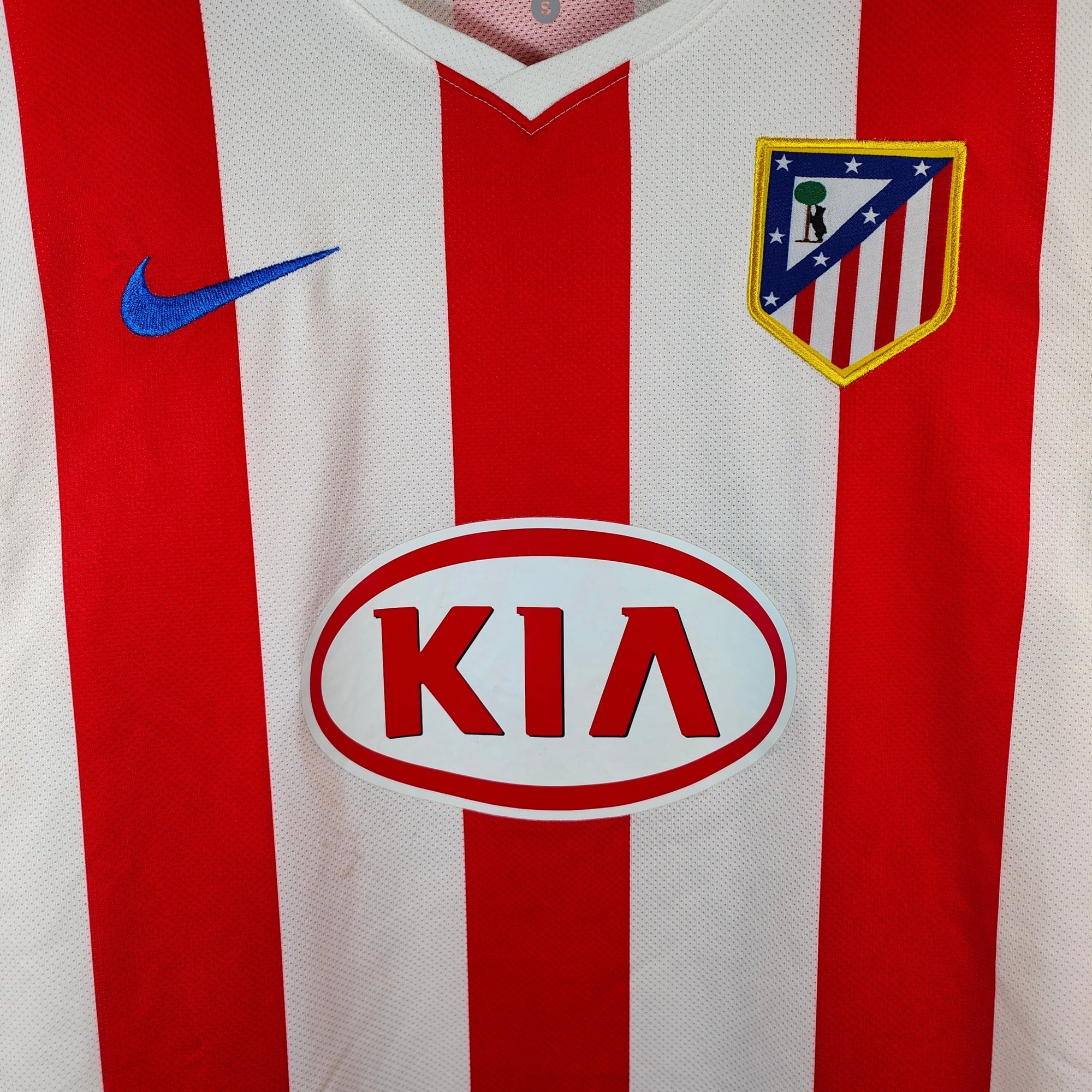 2010 - 11 Atletico Madrid Home Shirt - 8/10 - (S) - Eternal Pitch