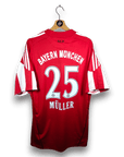 2010 - 11 Bayern Munich Home Shirt Muller 25 - 8/10 - (XL) - Eternal Pitch