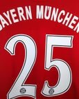 2010 - 11 Bayern Munich Home Shirt Muller 25 - 8/10 - (XL) - Eternal Pitch