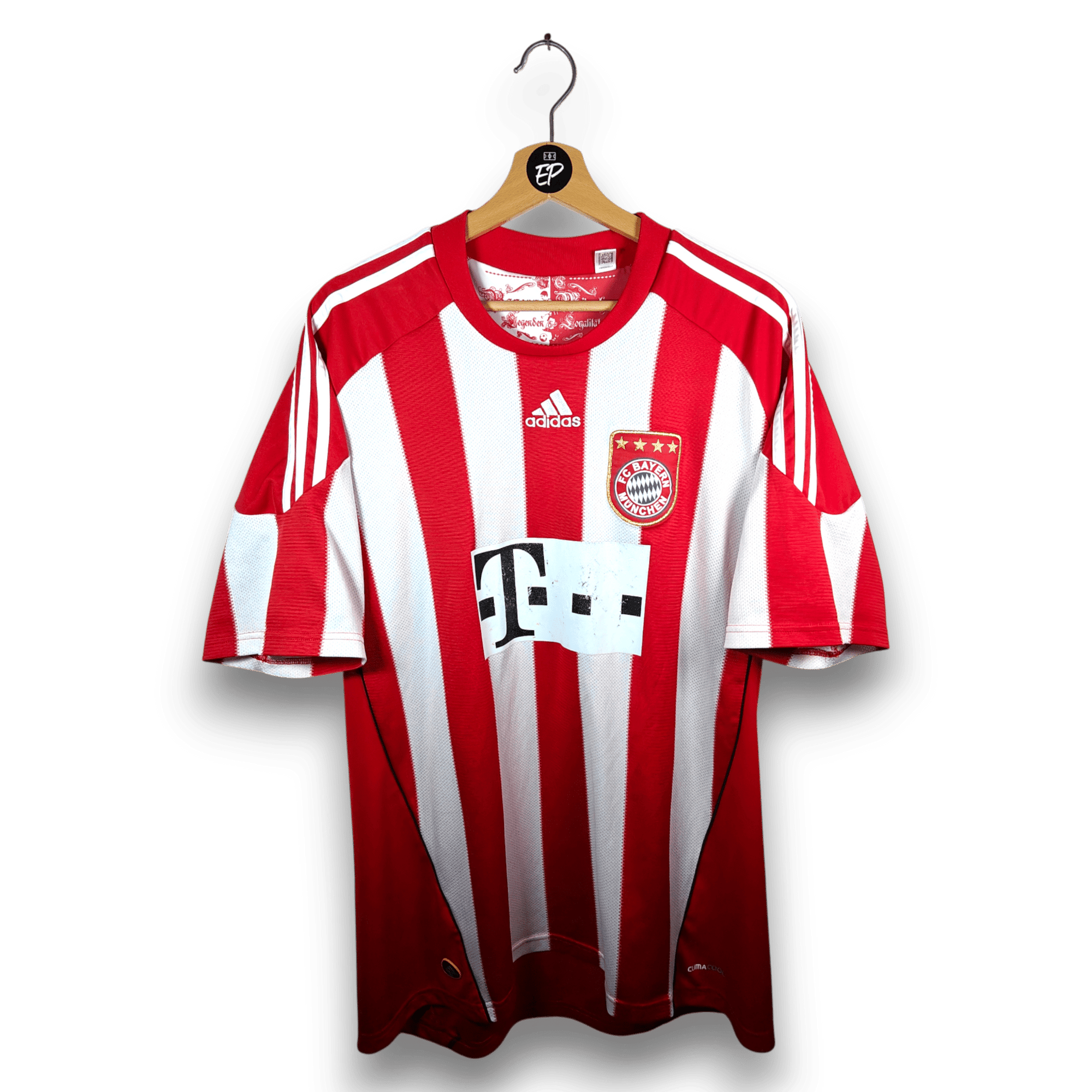 2010 - 11 Bayern Munich Home Shirt Muller 25 - 8/10 - (XL) - Eternal Pitch