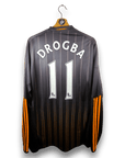 2010 - 11 Chelsea Away LS Shirt Drogba 11 (L) - Eternal Pitch