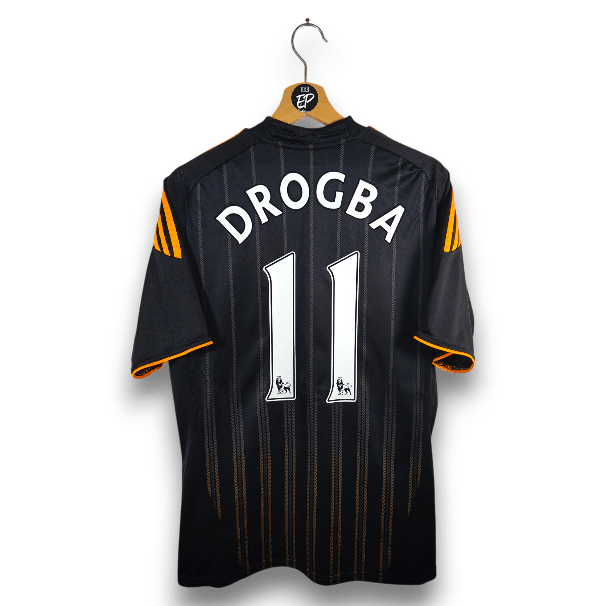 2010 - 11 Chelsea Away Shirt Drogba 11 - 8.5/10 - (L) - Eternal Pitch