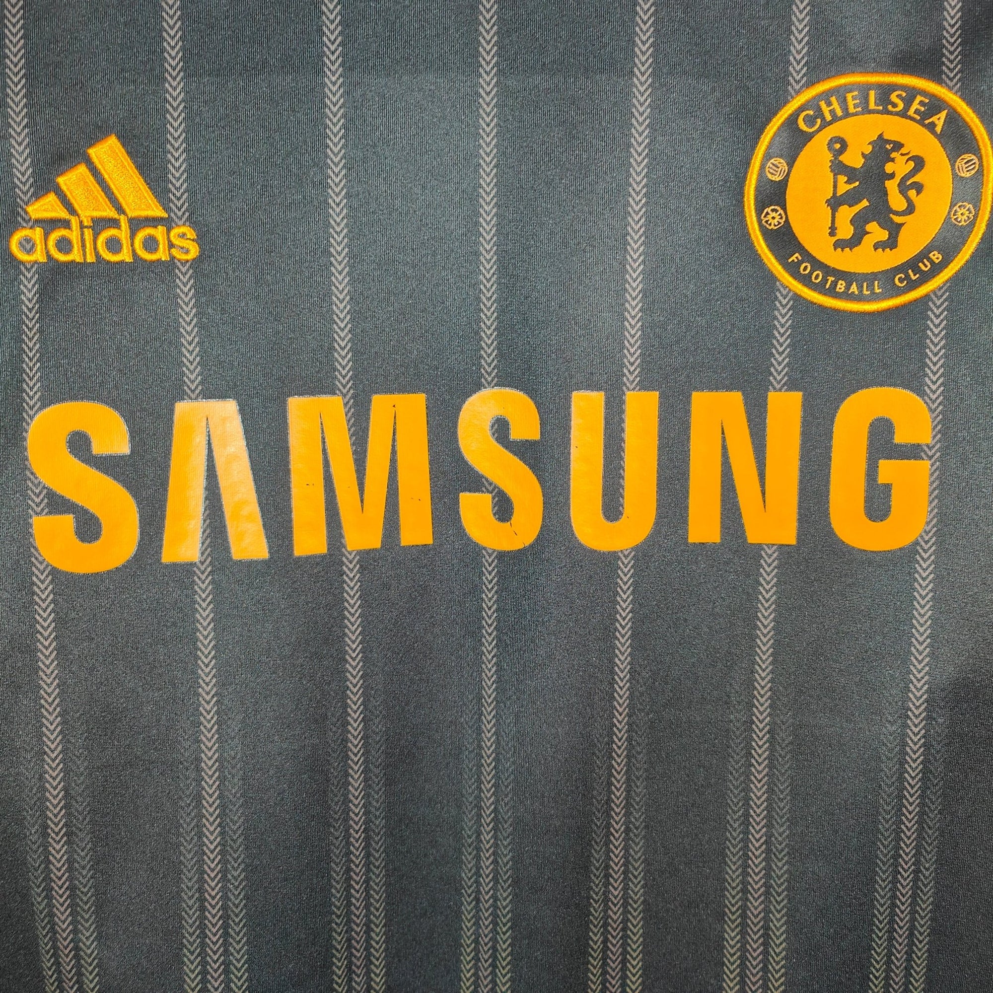 2010 - 11 Chelsea Away Shirt Drogba 11 - 8.5/10 - (L) - Eternal Pitch