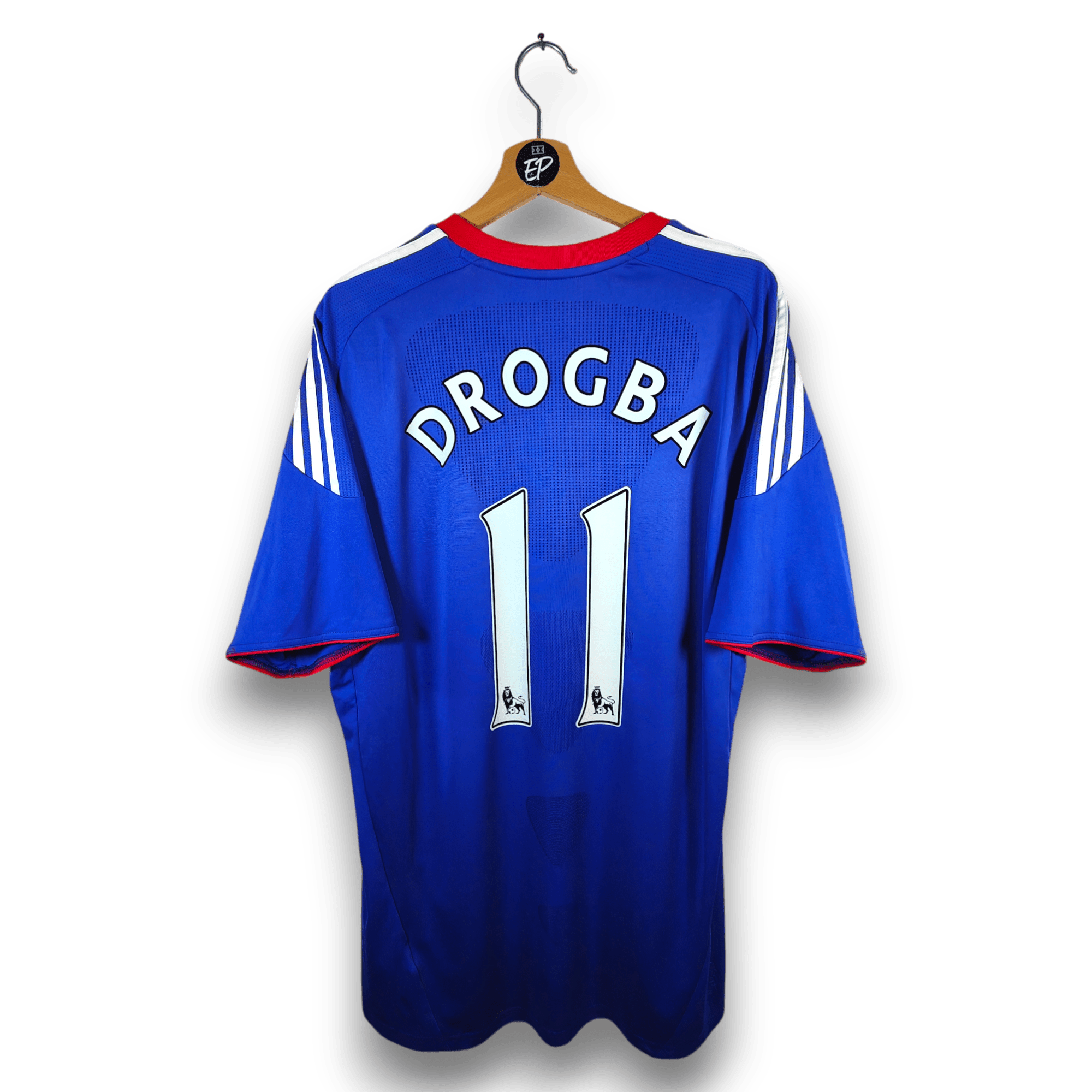 2010 - 11 Chelsea Home Shirt Drogba 11 - 8.5/10 - (XL) - Eternal Pitch
