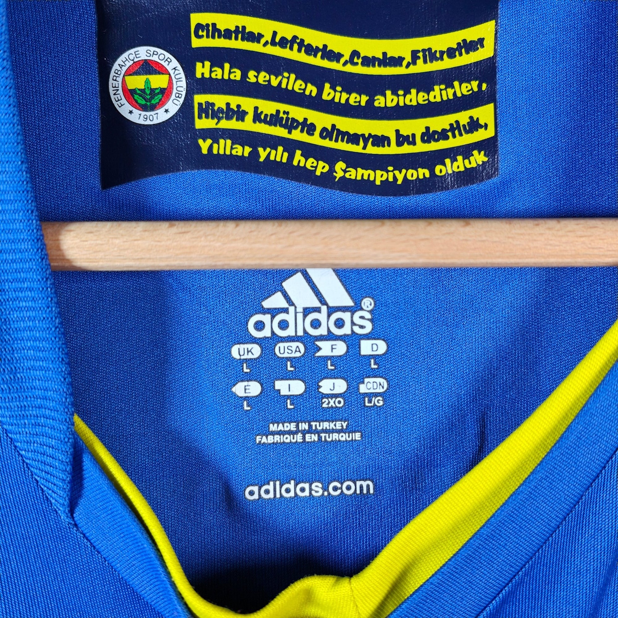 2010 - 11 Fenerbahce Third Shirt - 8.5/10 - (L) - Eternal Pitch