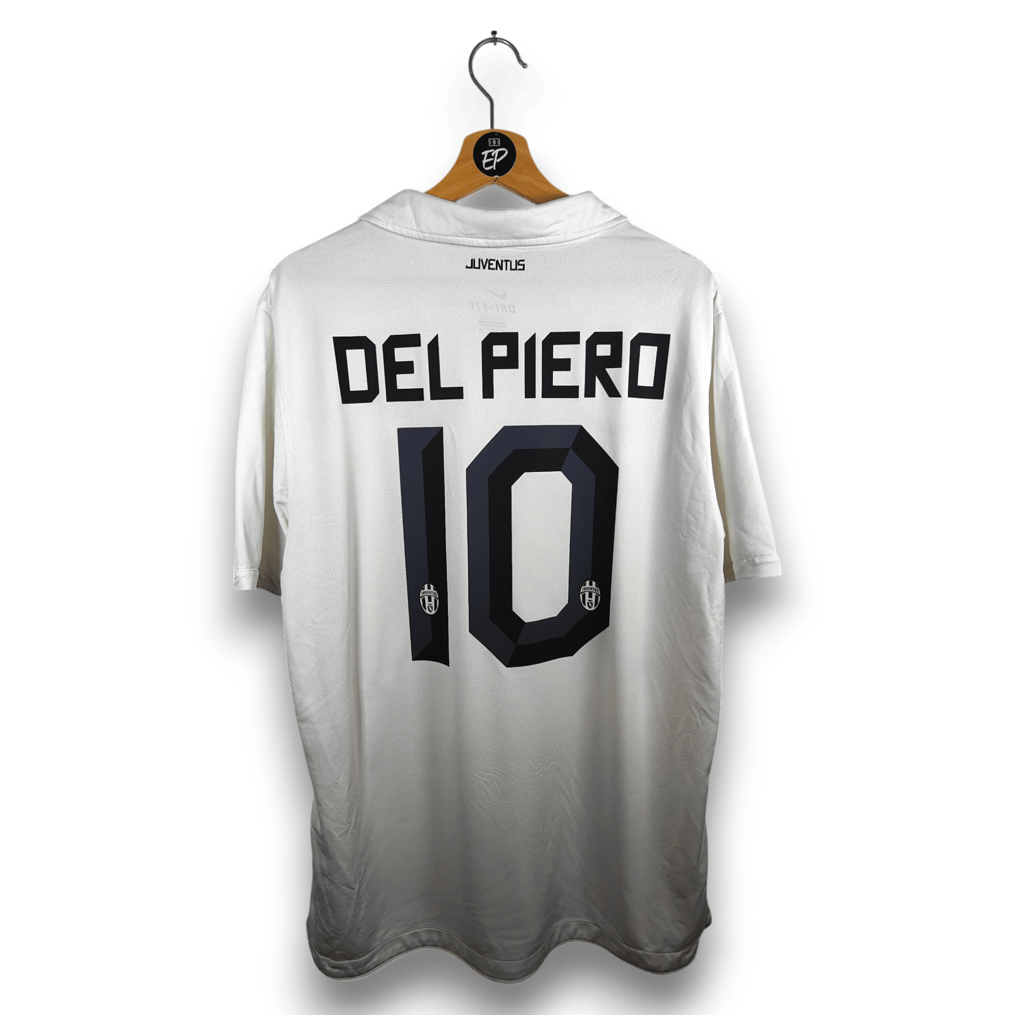 2010 - 11 Juventus Away Shirt Del Piero 10 - 8/10 - (XL) - Eternal Pitch