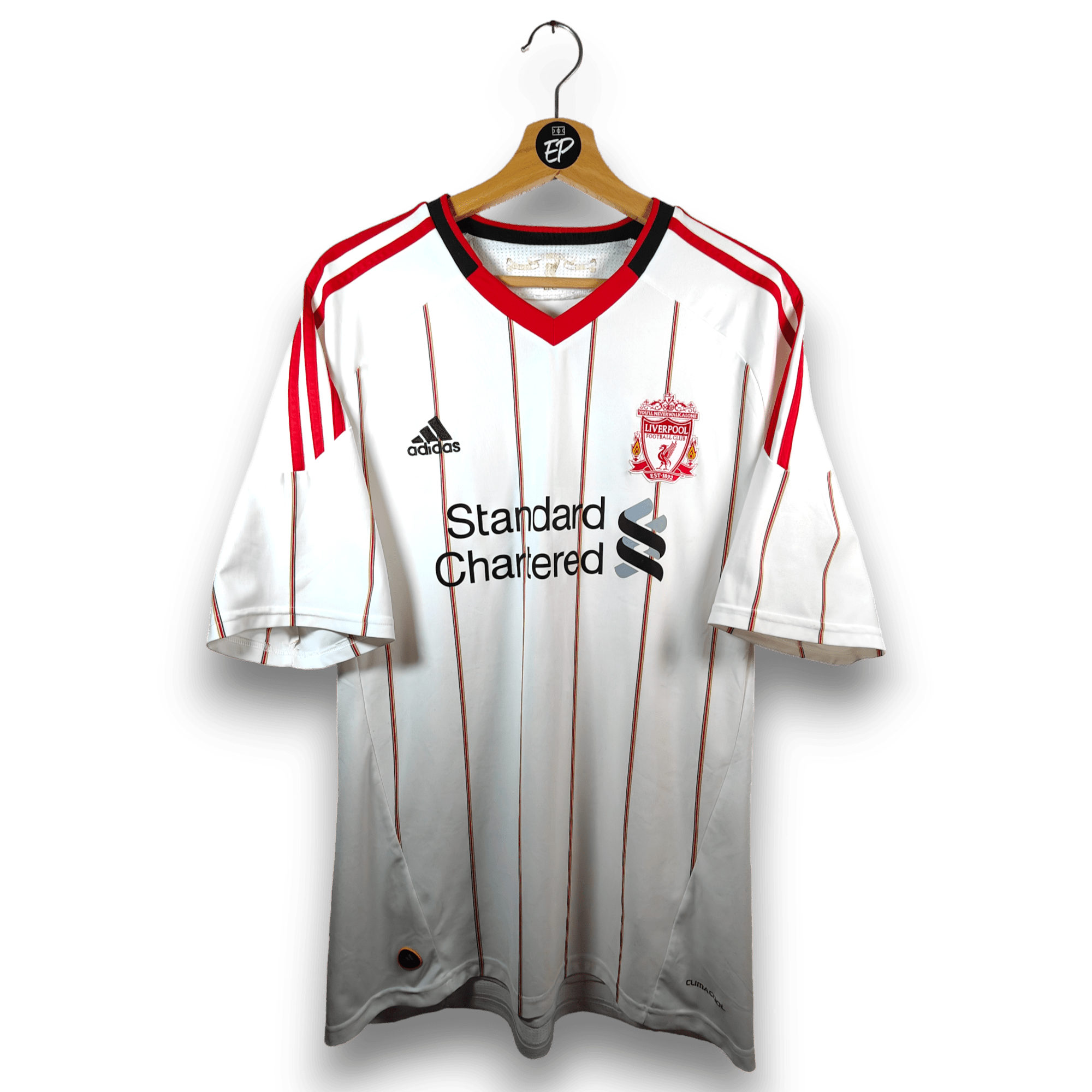 2010 - 11 Liverpool Away Shirt Suarez 7 (L) - Eternal Pitch
