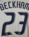 2010 - 11 Los Angeles Galaxy Home Shirt Beckham 23 - 8/10 - (S) - Eternal Pitch