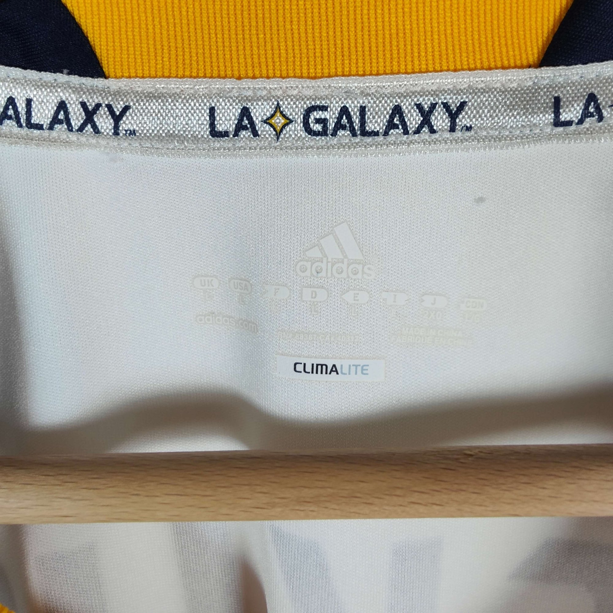2010 - 11 Los Angeles Galaxy Home Shirt Beckham 23 - 9/10 - (L) - Eternal Pitch