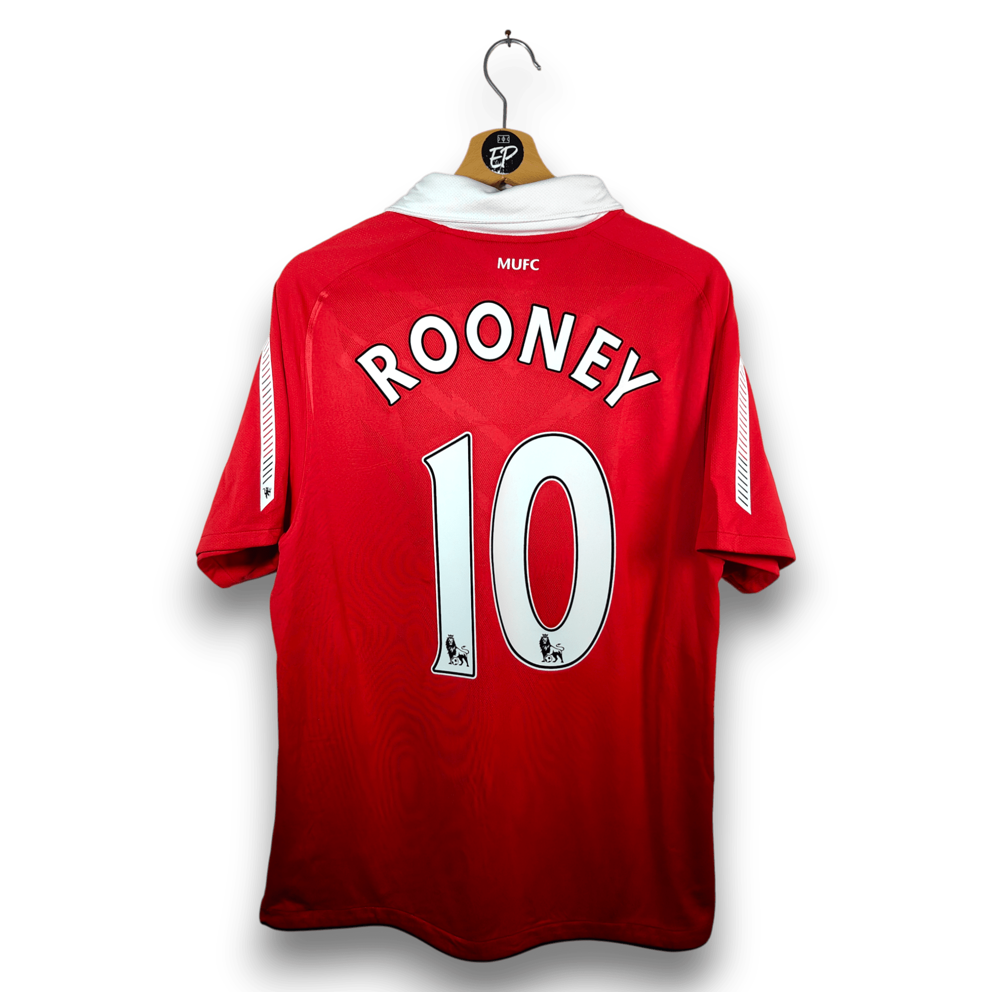 2010 - 11 Manchester United Home Shirt Rooney 10 - 9/10 - (L) - Eternal Pitch