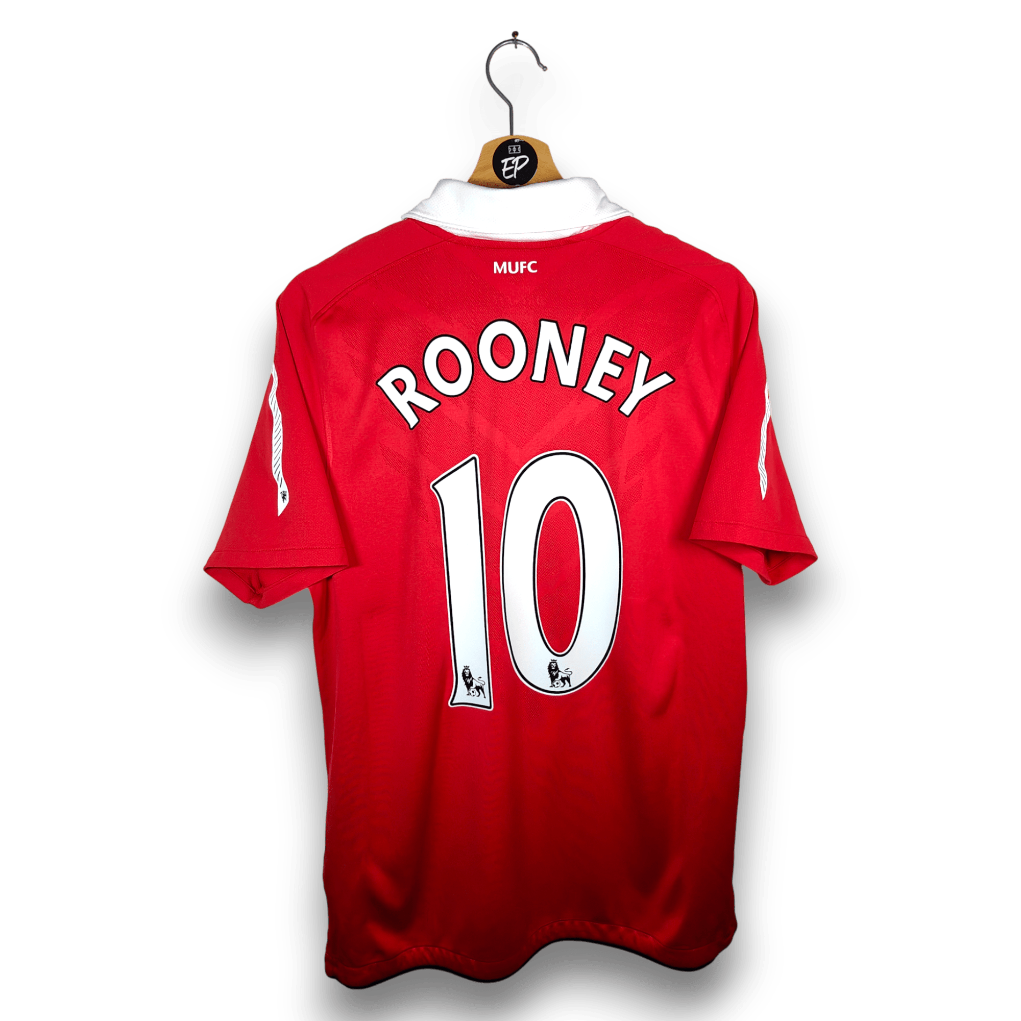 2010 - 11 Manchester United Home Shirt Rooney 10 - 9.5/10 - (M) - Eternal Pitch