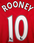2010 - 11 Manchester United Home Shirt Rooney 10 - 9.5/10 - (M) - Eternal Pitch