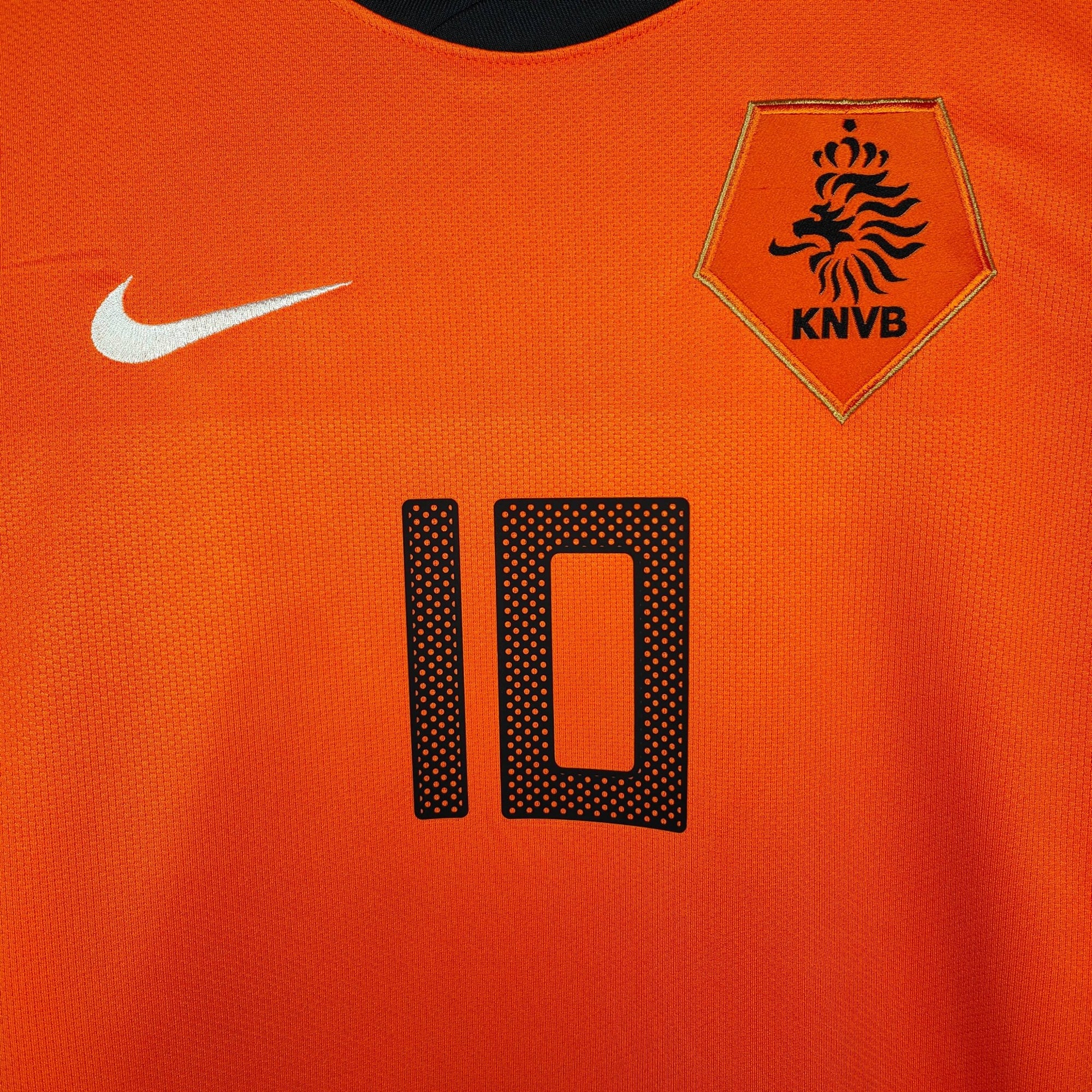 2010 - 11 Netherlands Home Shirt Sneijder 10 - 9/10 - (S) - Eternal Pitch