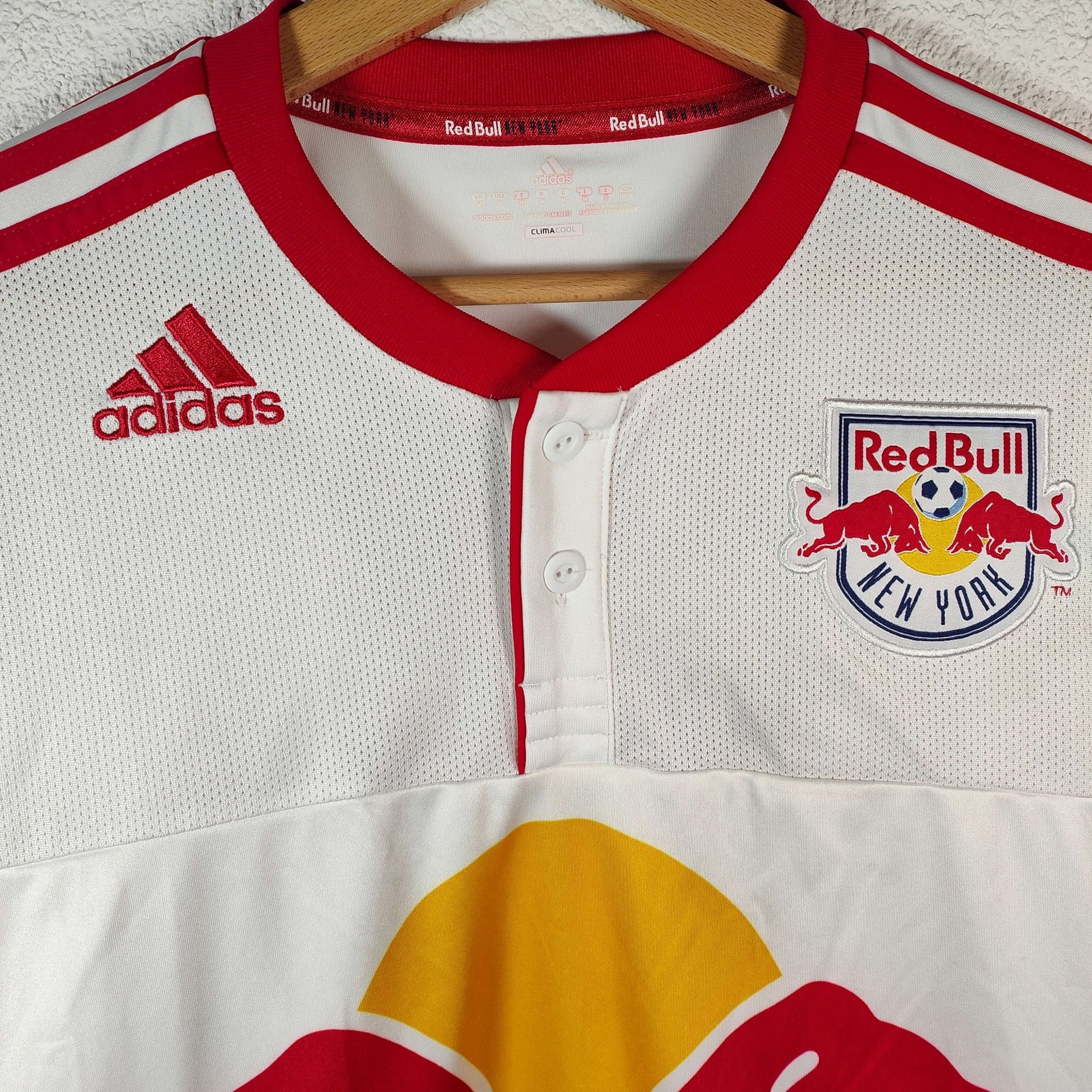 2010 - 11 New York Red Bulls Home Shirt Henry 14 - 8.5/10 - (M) - Eternal Pitch