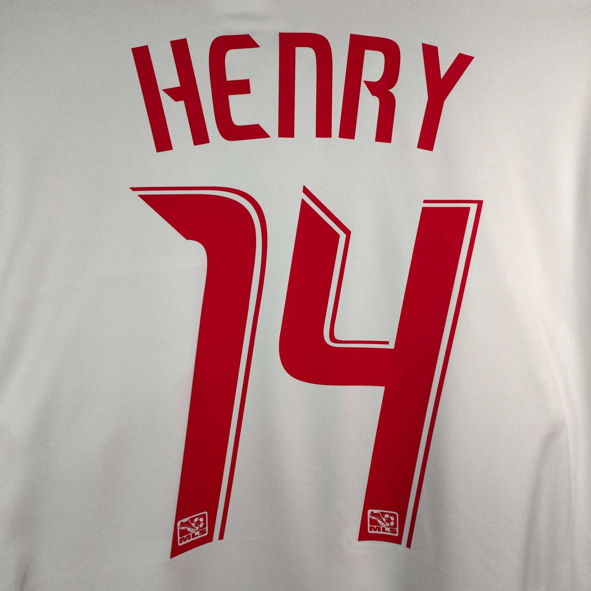 2010 - 11 New York Red Bulls Home Shirt Henry 14 - 9/10 - (M) - Eternal Pitch